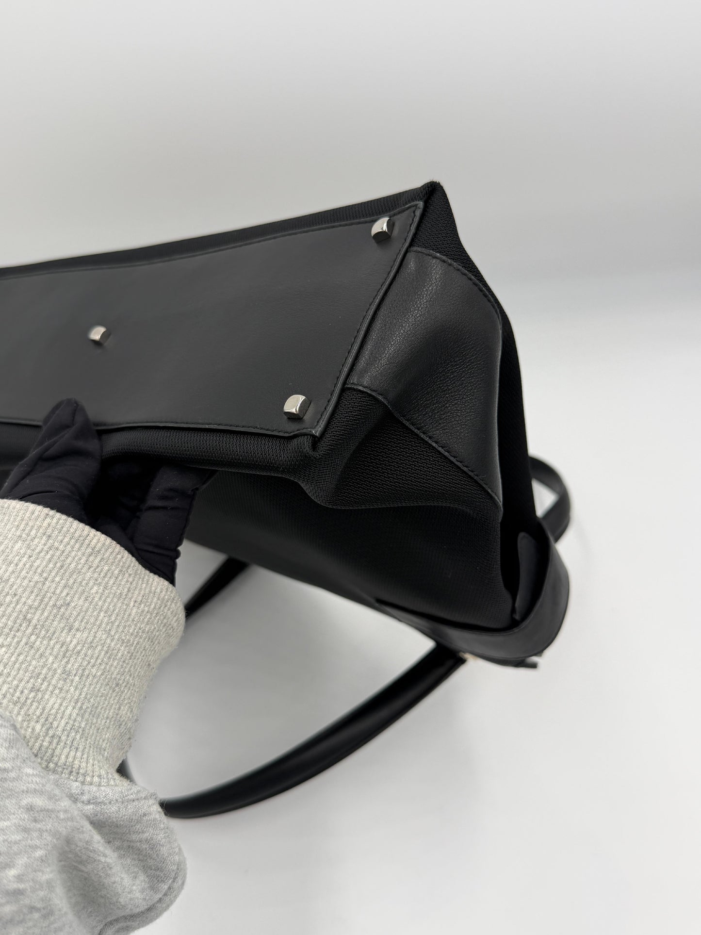 Salvatore Ferragamo Nylon Gancini Tote