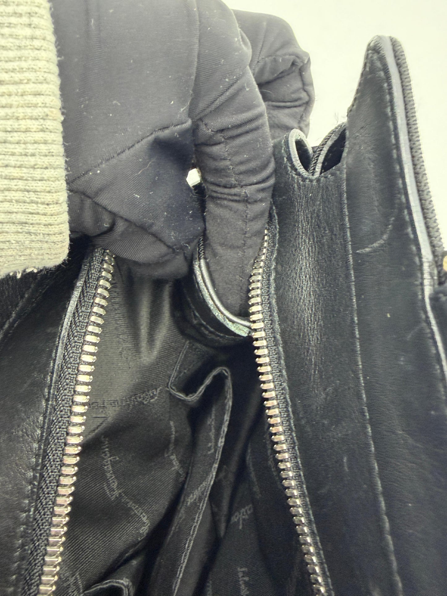 Salvatore Ferragamo Nylon Gancini Tote