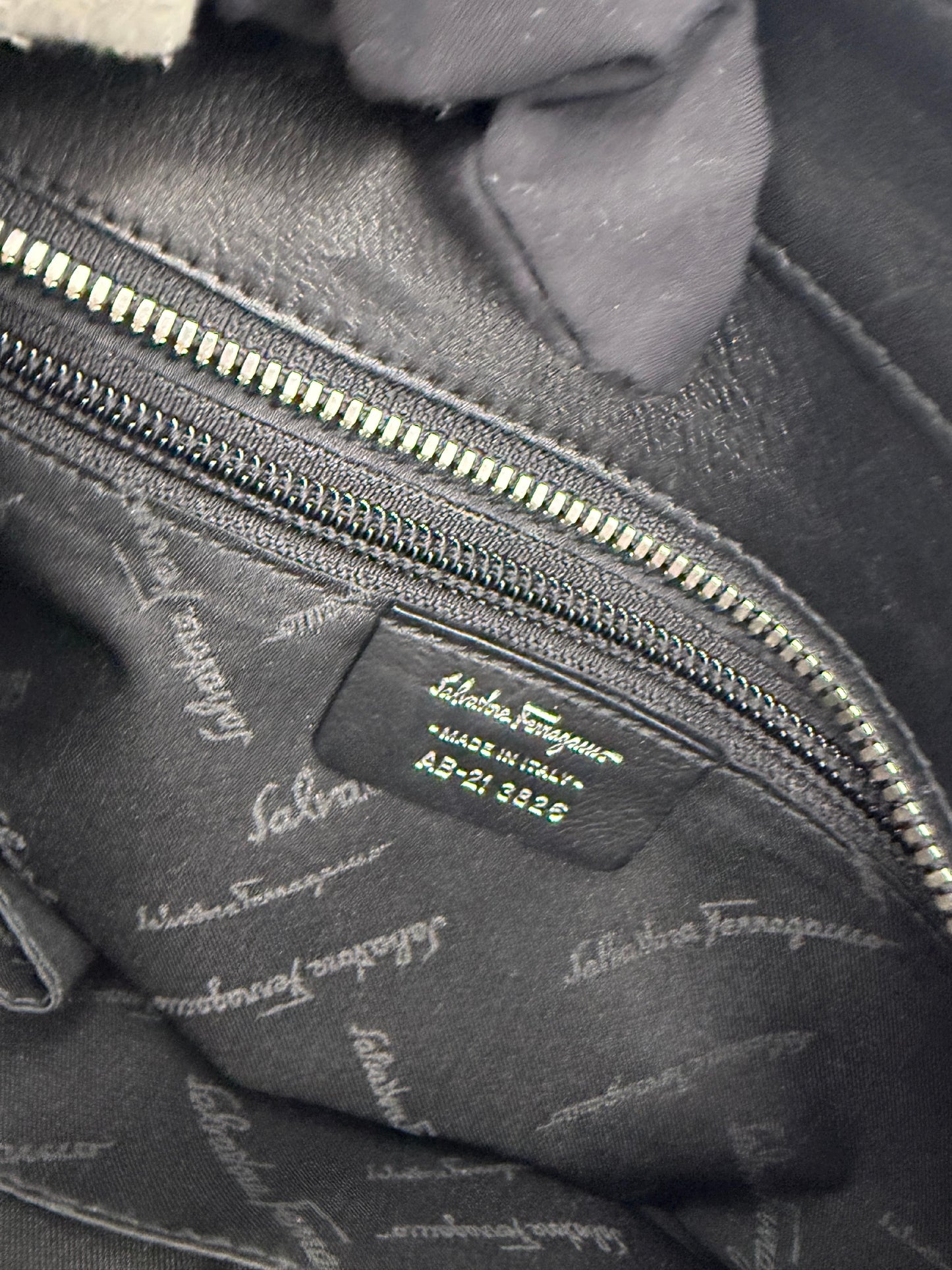 Salvatore Ferragamo Nylon Gancini Tote