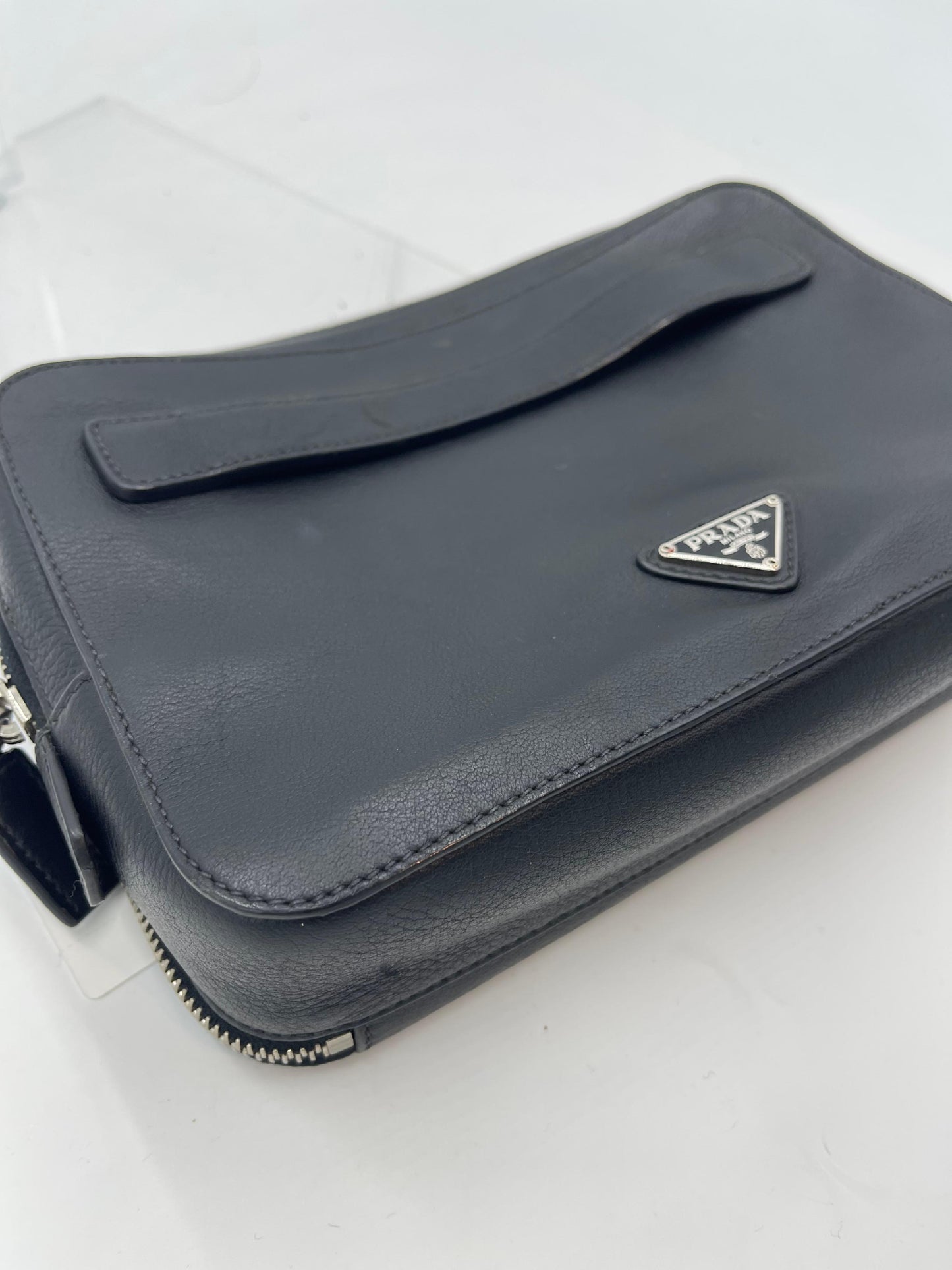 Prada Vitello Daino Clutch