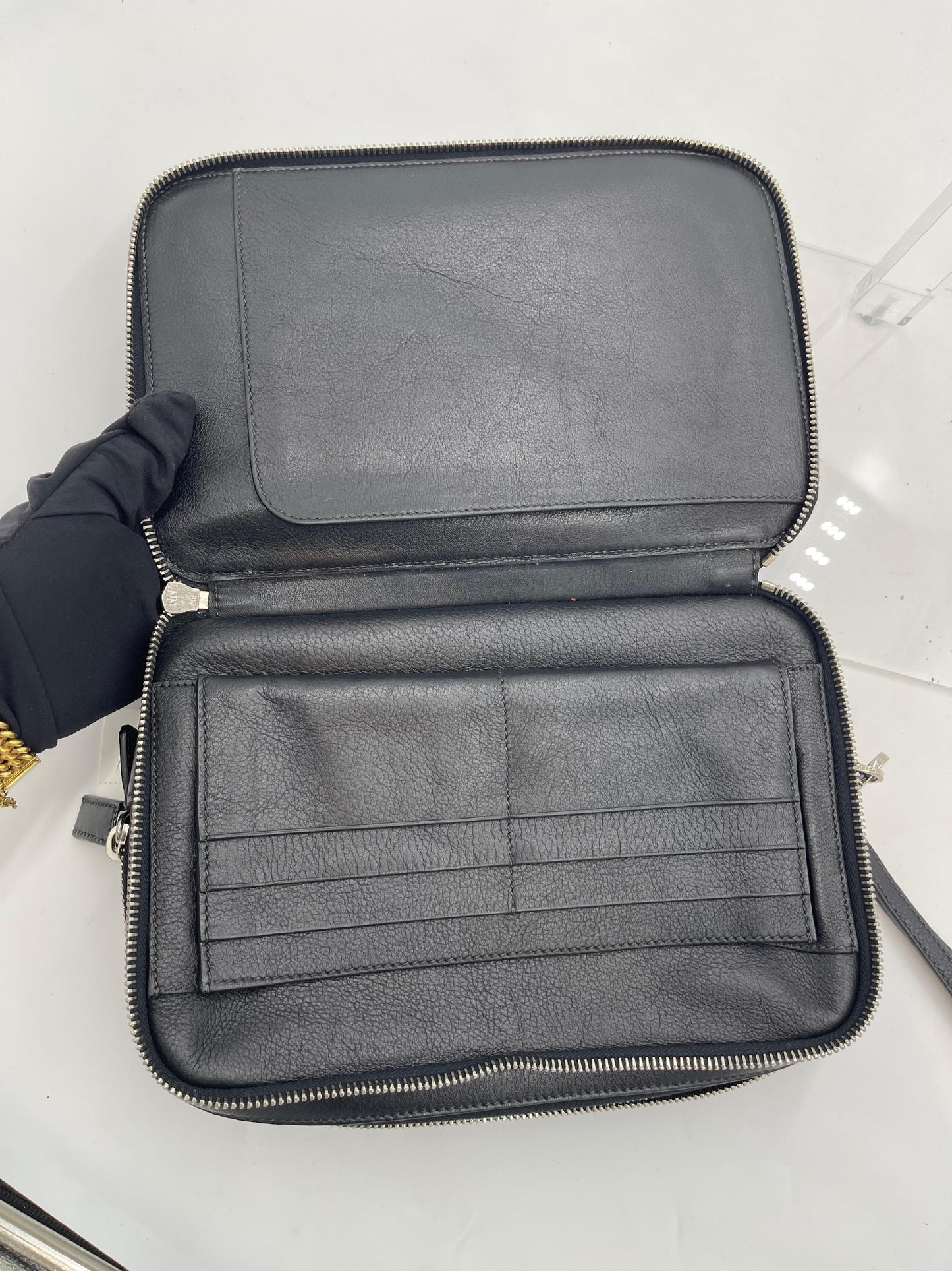 Prada Vitello Daino Clutch