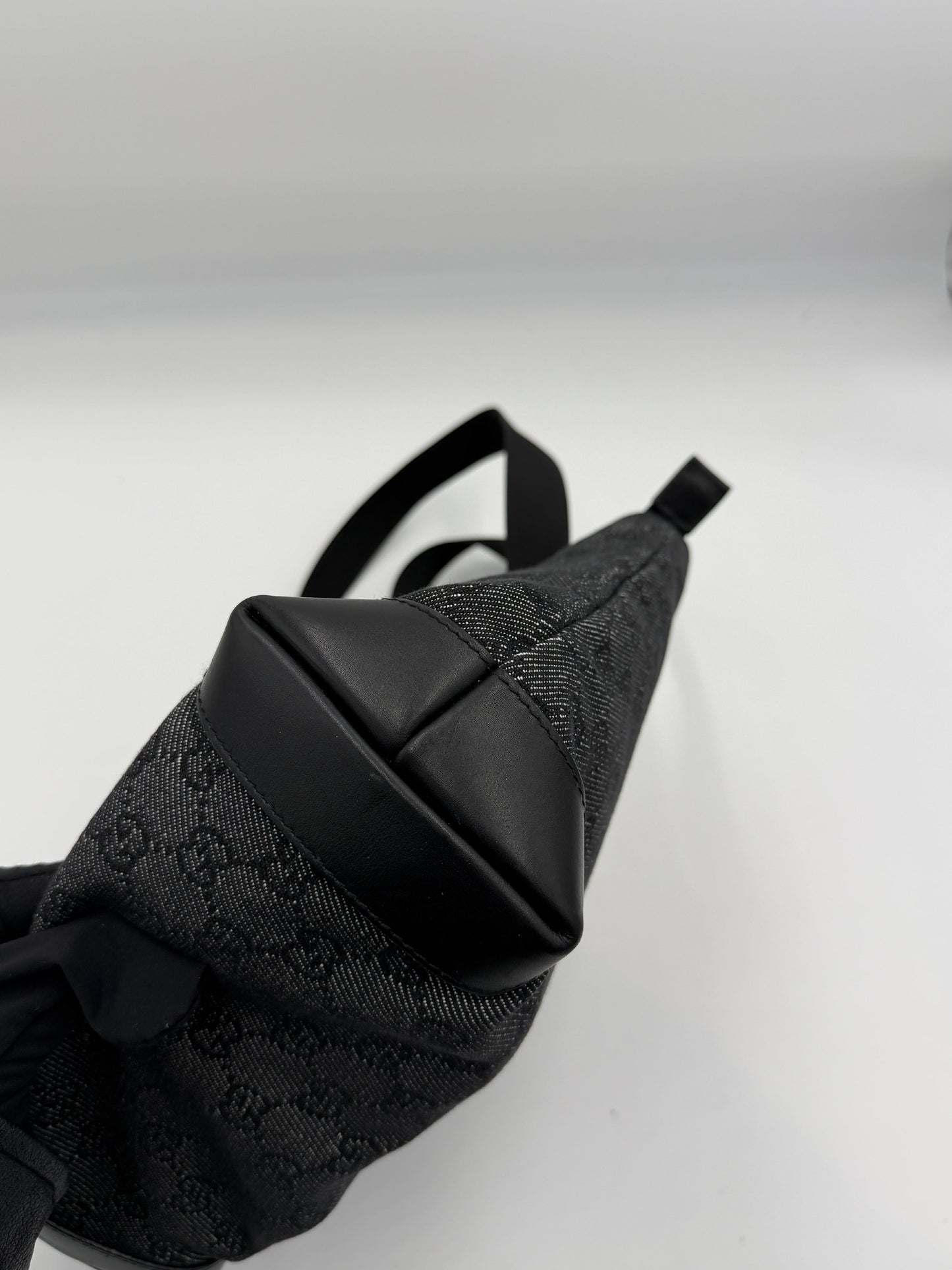 Gucci GG Canvas  Black Denim Tote