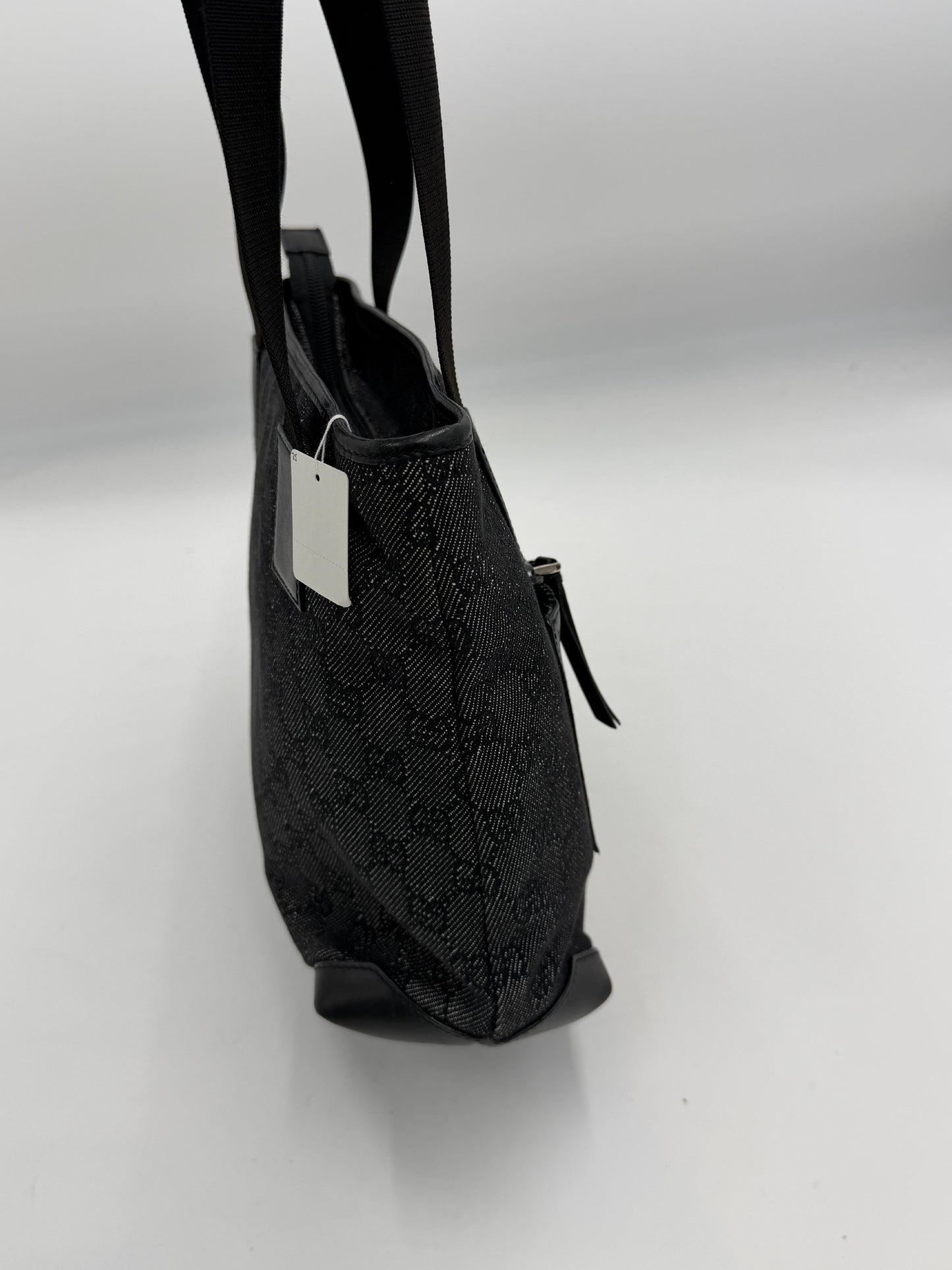 Gucci GG Canvas  Black Denim Tote