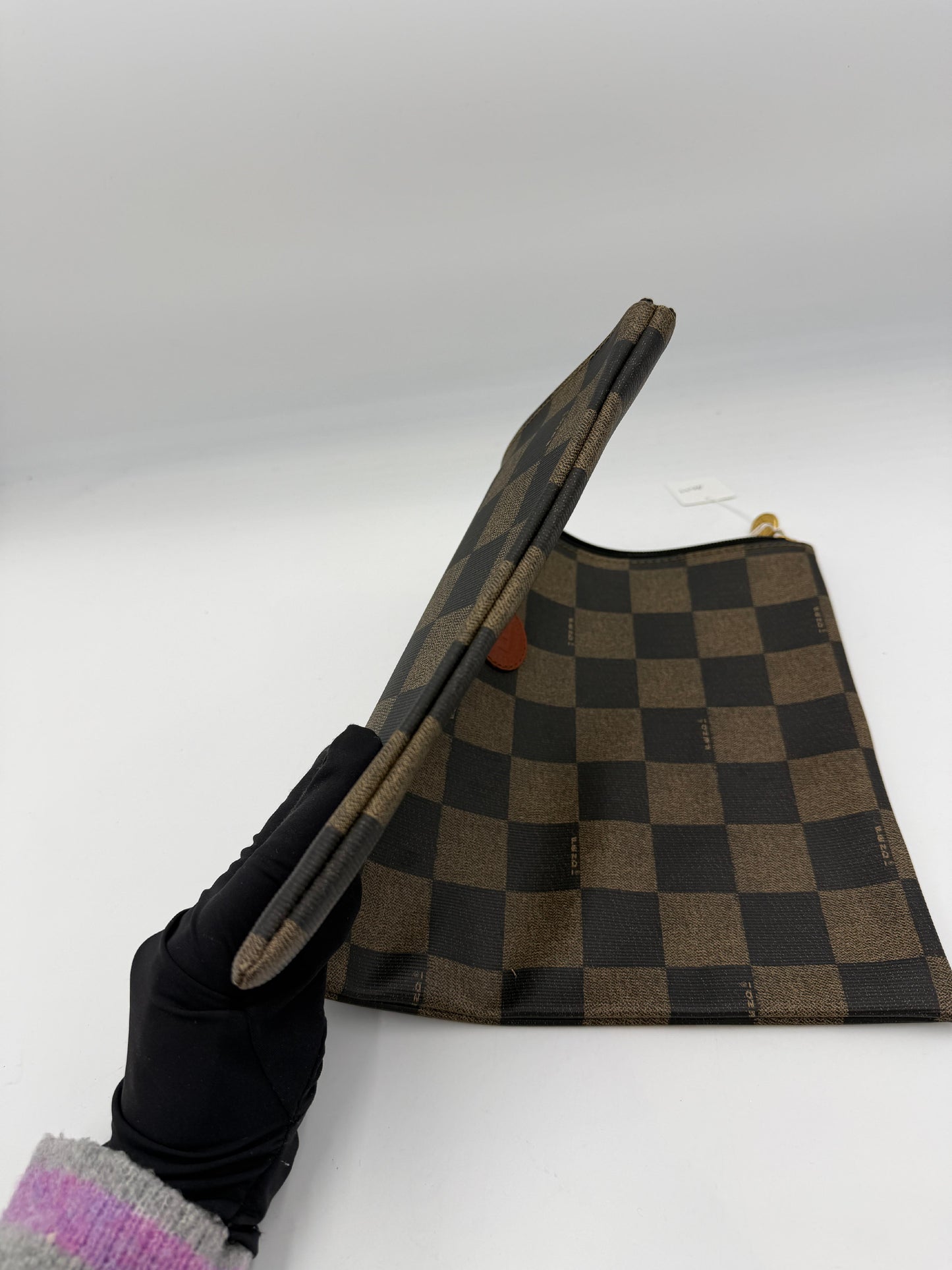 Vintage Fendi Pequin Clutch