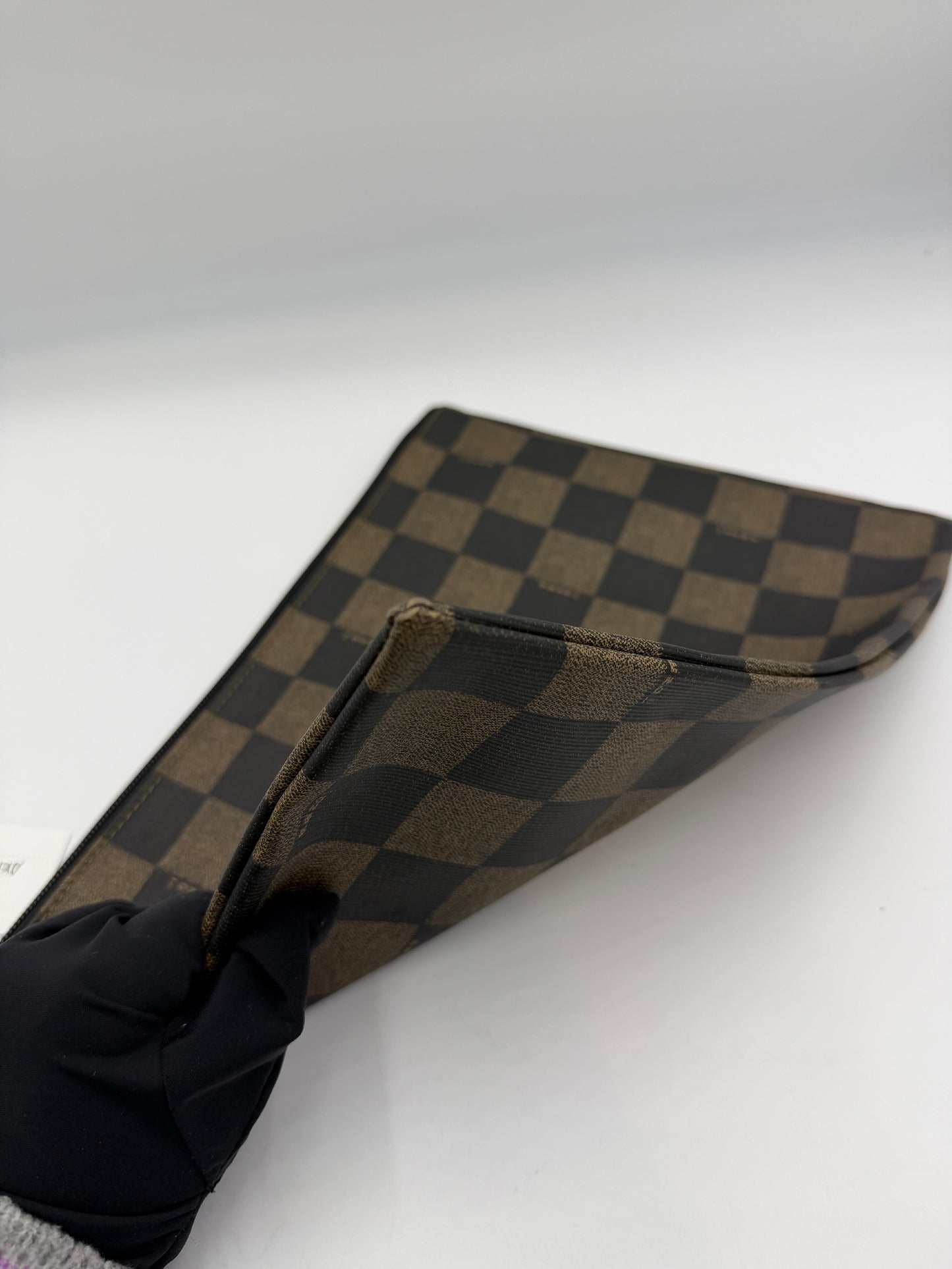 Vintage Fendi Pequin Clutch
