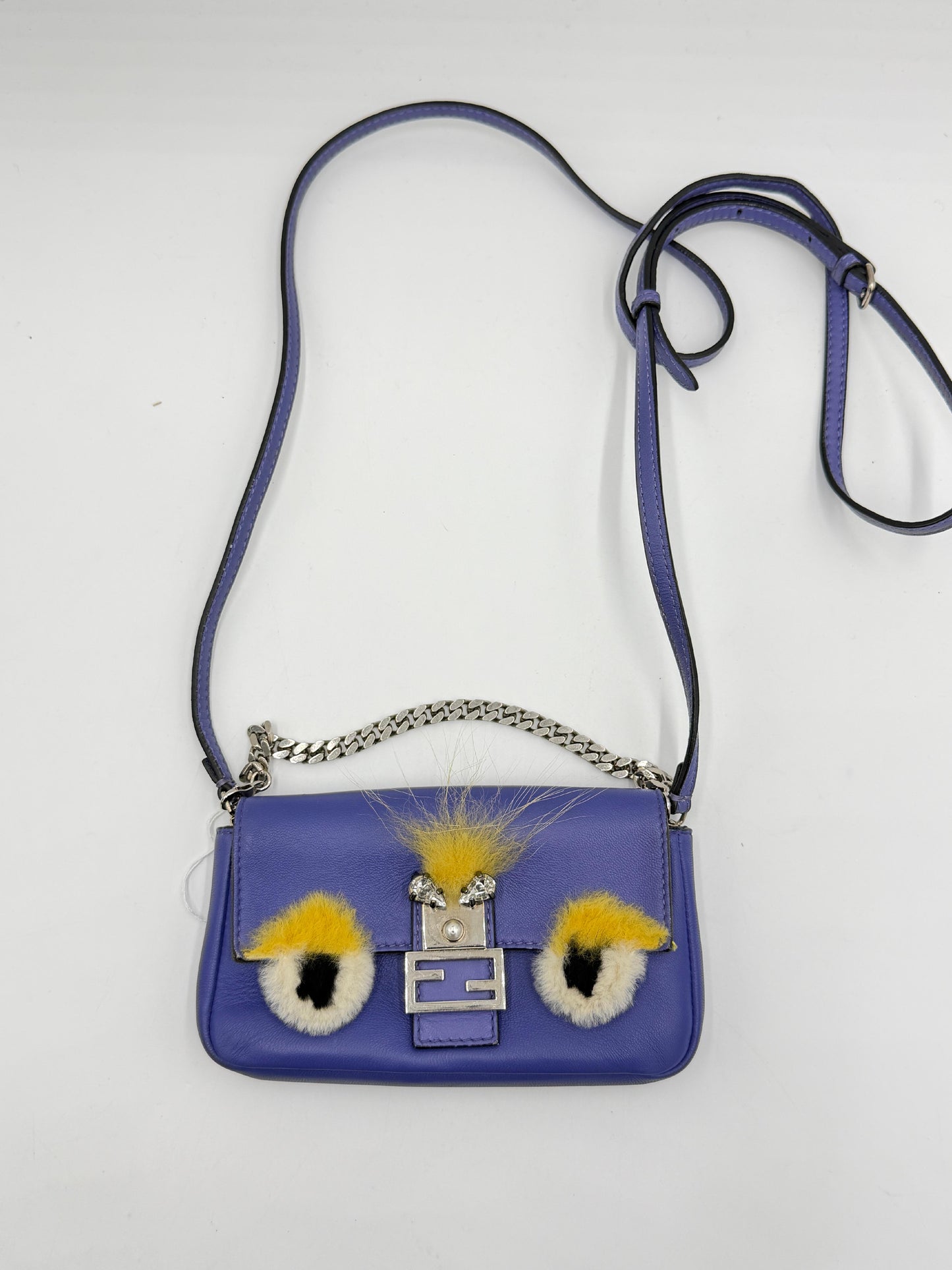Fendi Monster Micro Baguette