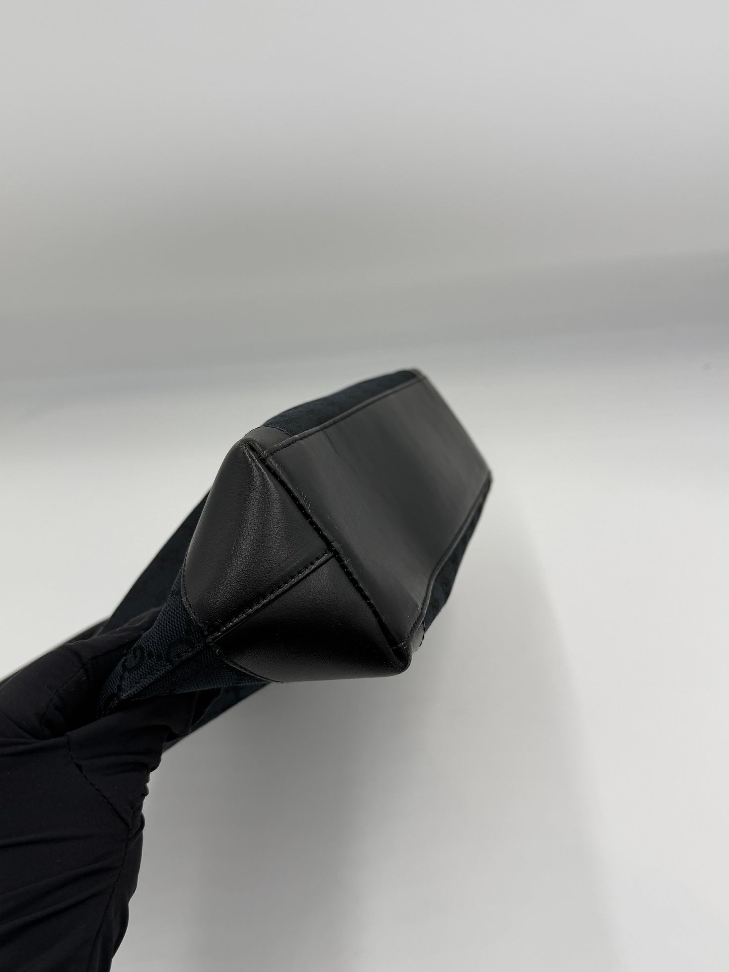 Gucci GG Black Canvas Tote Handbag