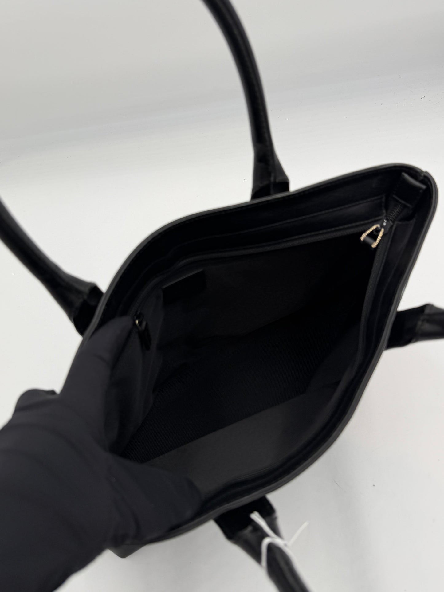 Gucci GG Black Canvas Tote Handbag