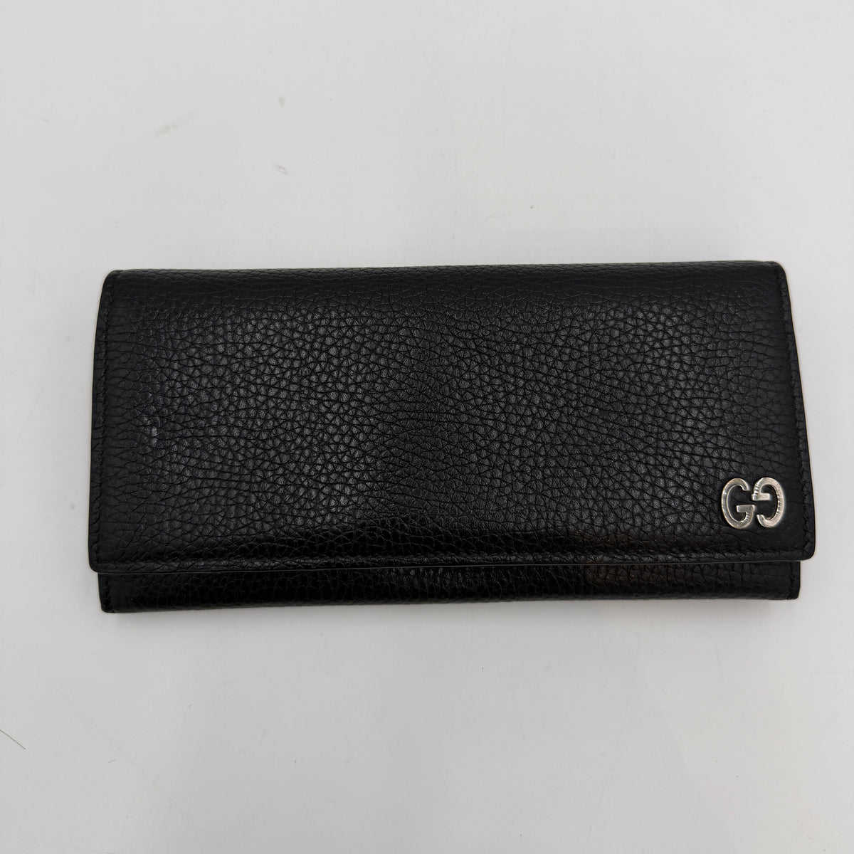 Gucci GG Leather Long Wallet