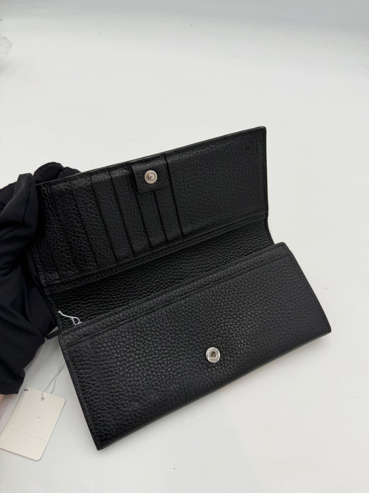 Gucci GG Leather Long Wallet