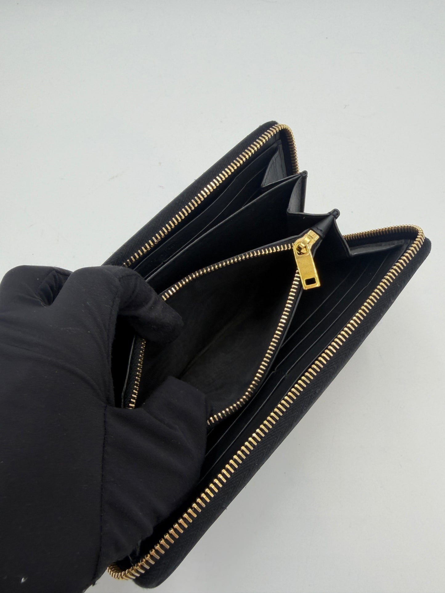 Saint Laurent Cassandre Long Wallet