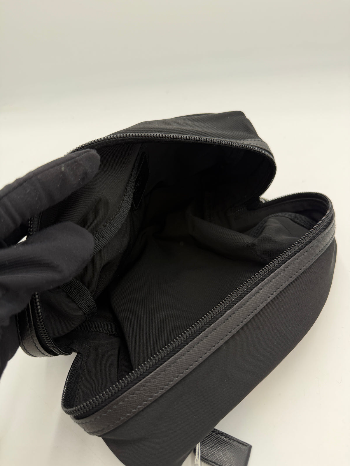 Prada Tessuto Canvas Pouch