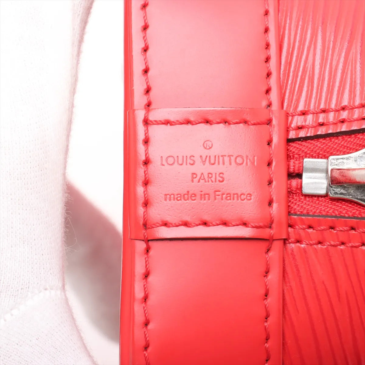 Louis Vuitton Epi Alma BB Red SB06-443
