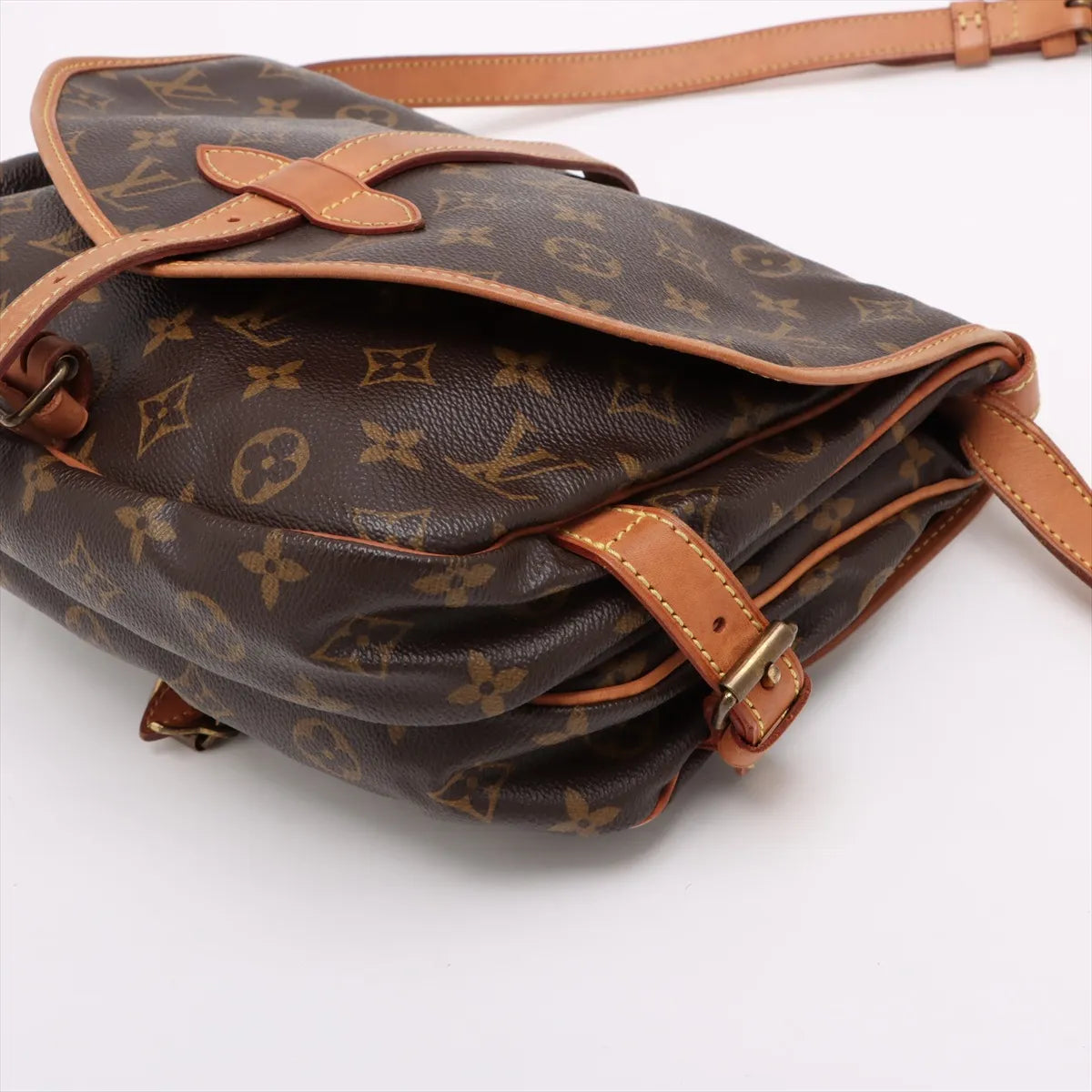 Louis Vuitton Monogram Saumur 30 SB06-783