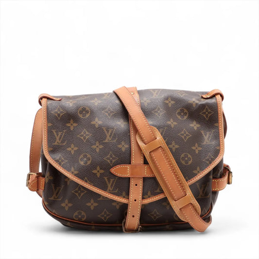 Louis Vuitton Monogram Saumur 30 SB06-783