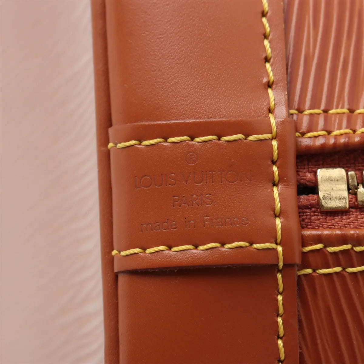 Louis Vuitton Epi Alma MI0947 Brown