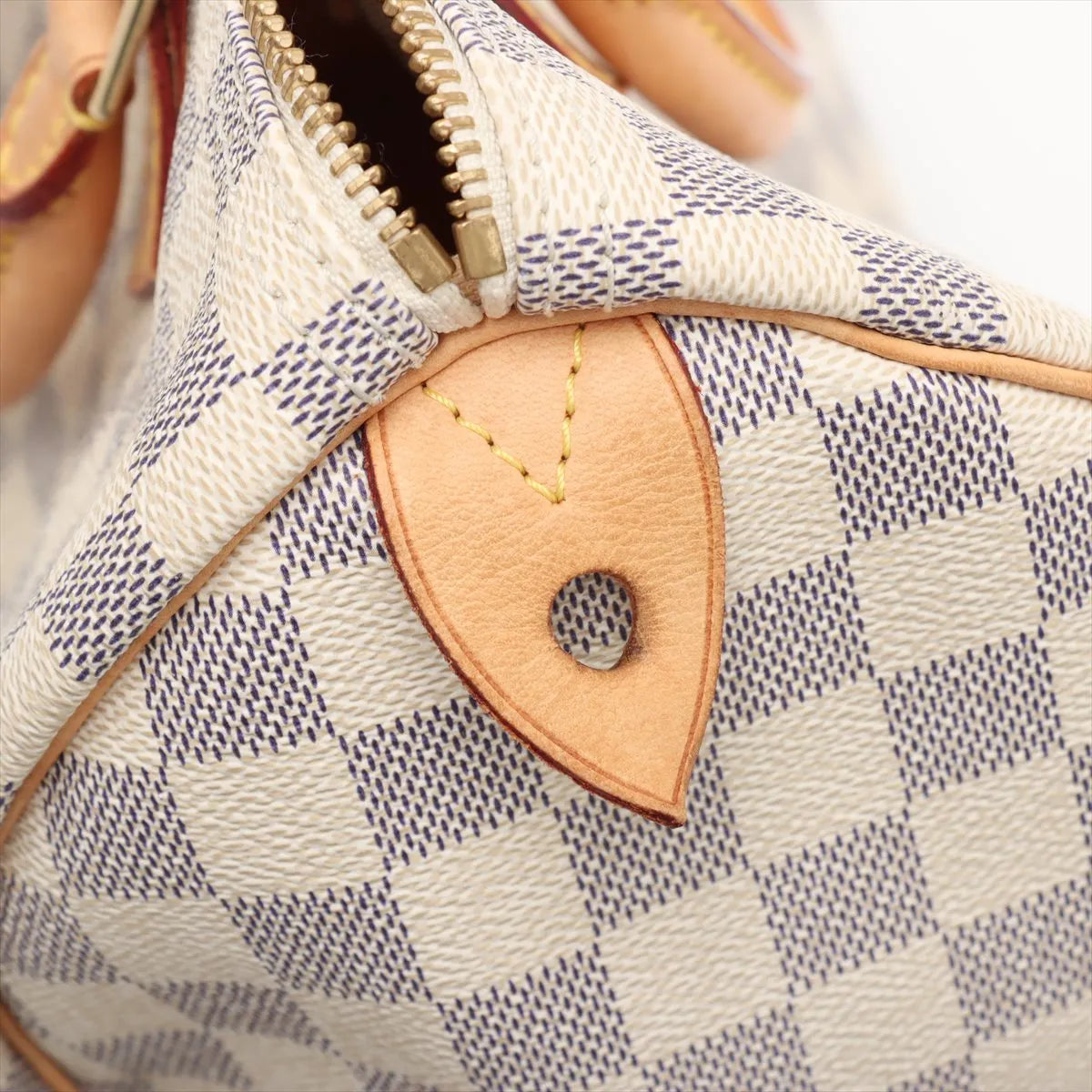 Pre-Owned Louis Vuitton Damier Azur Speedy 30 SB06-1502