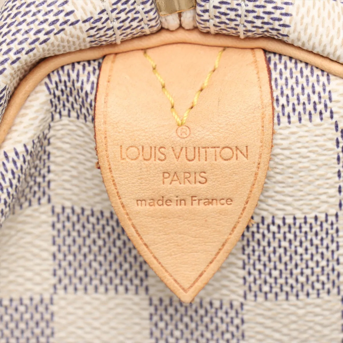 Pre-Owned Louis Vuitton Damier Azur Speedy 30 SB06-1502
