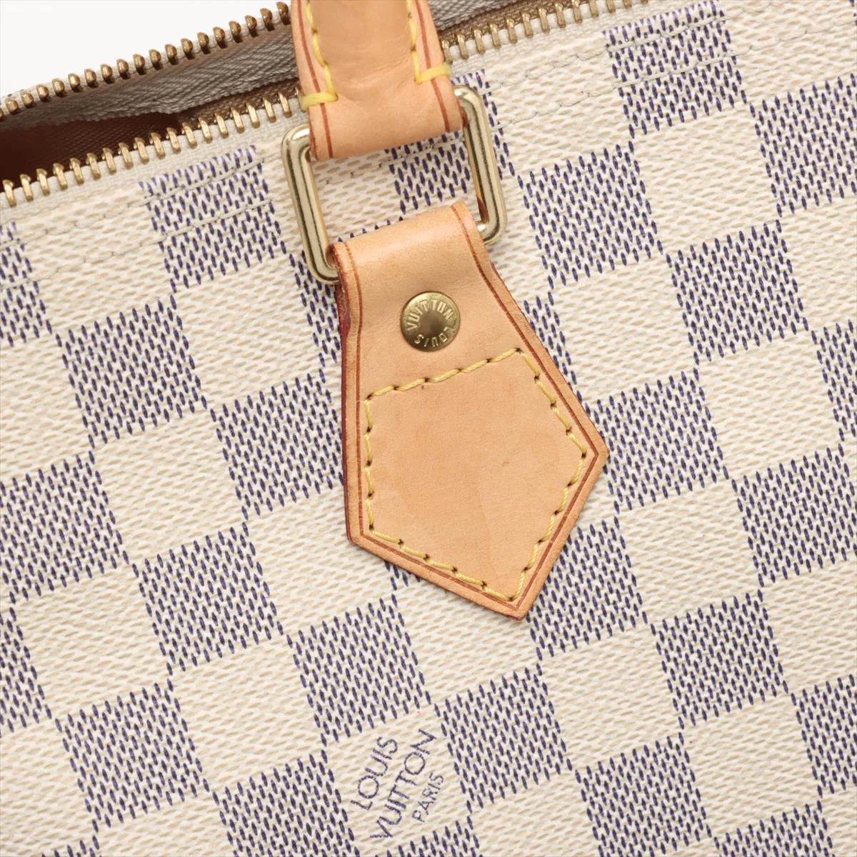 Pre-Owned Louis Vuitton Damier Azur Speedy 30 SB06-1502