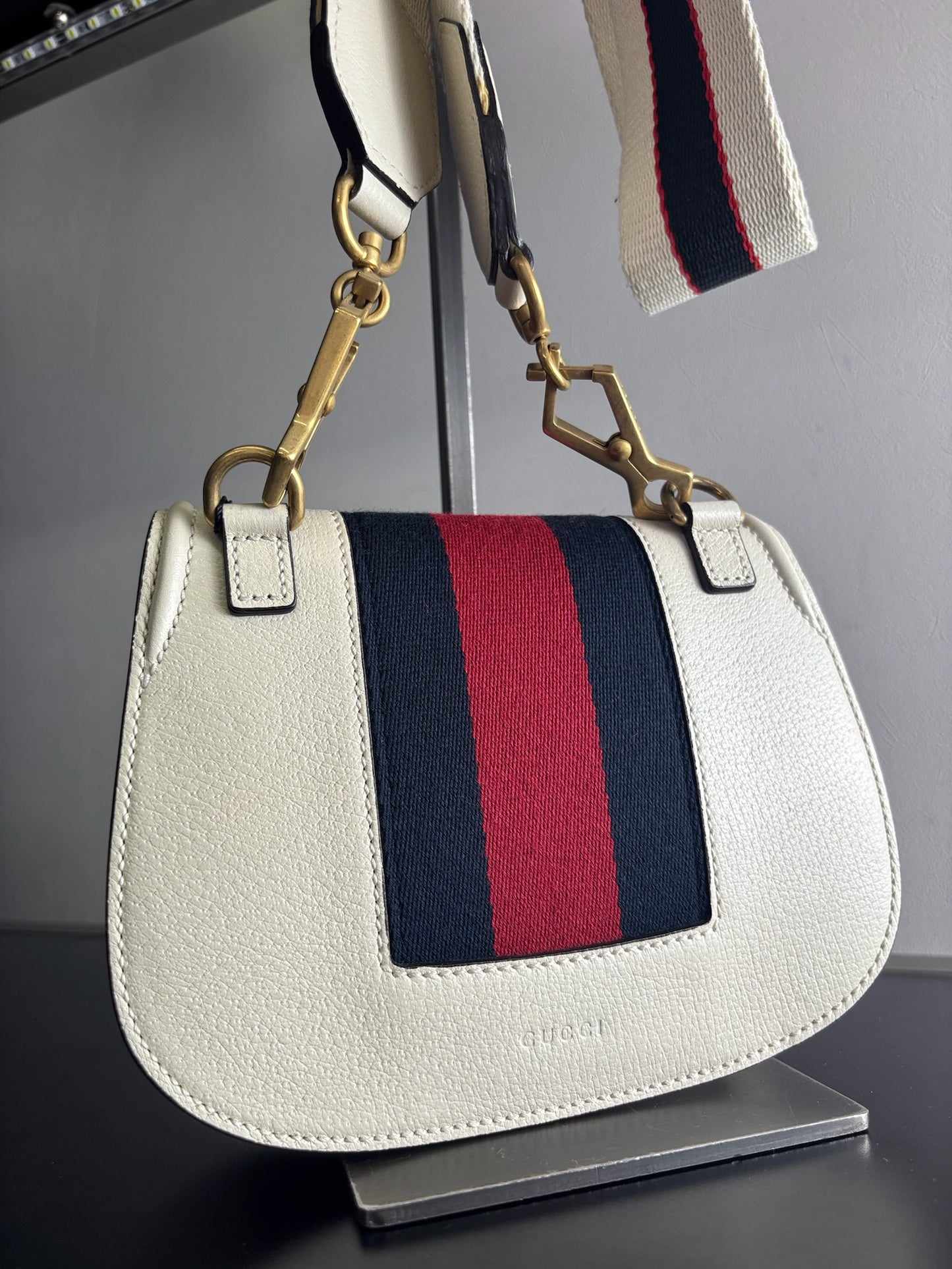 Gucci Linea Totem Web Shoulder Bag