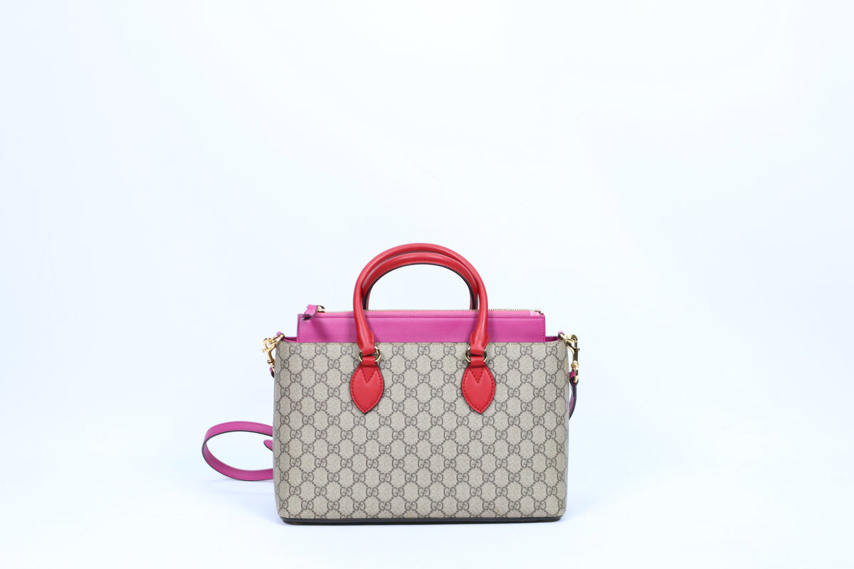 Gucci Multi PVC Trimming GG ONE Shoulder Bag 409534