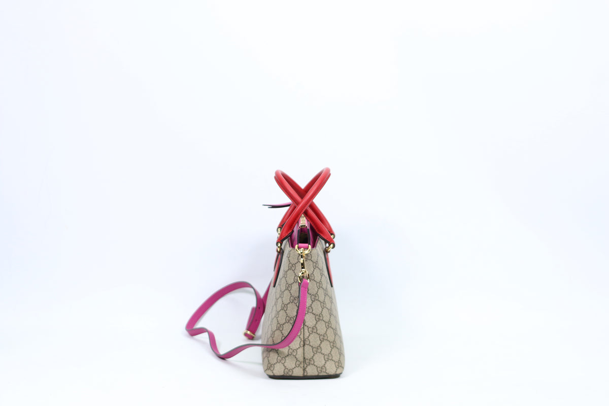 Gucci Multi PVC Trimming GG ONE Shoulder Bag 409534