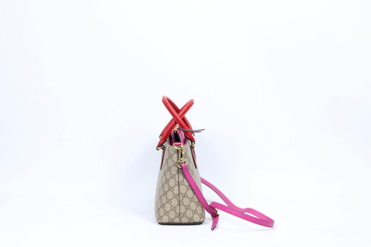 Gucci Multi PVC Trimming GG ONE Shoulder Bag 409534