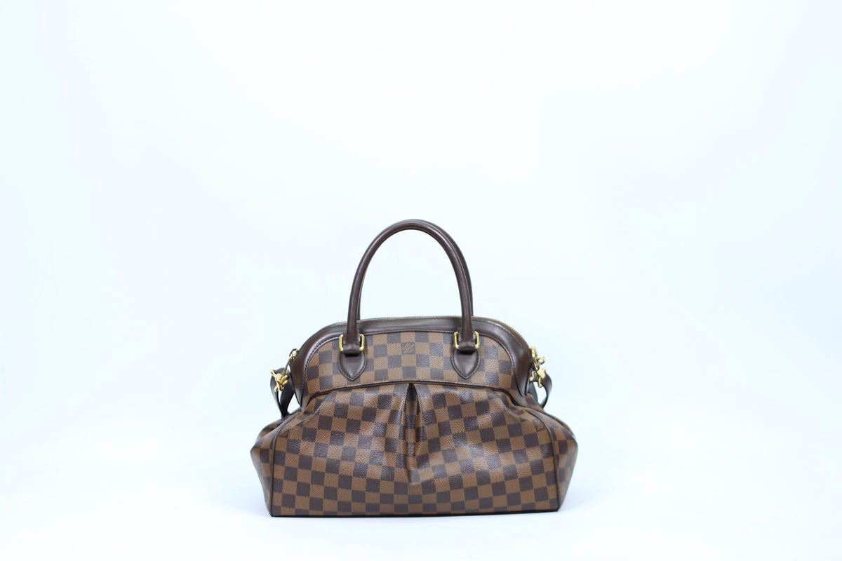 Louis Vuitton Brown PVC Damier Canvas Trevi PM Shoulder Bag N51997