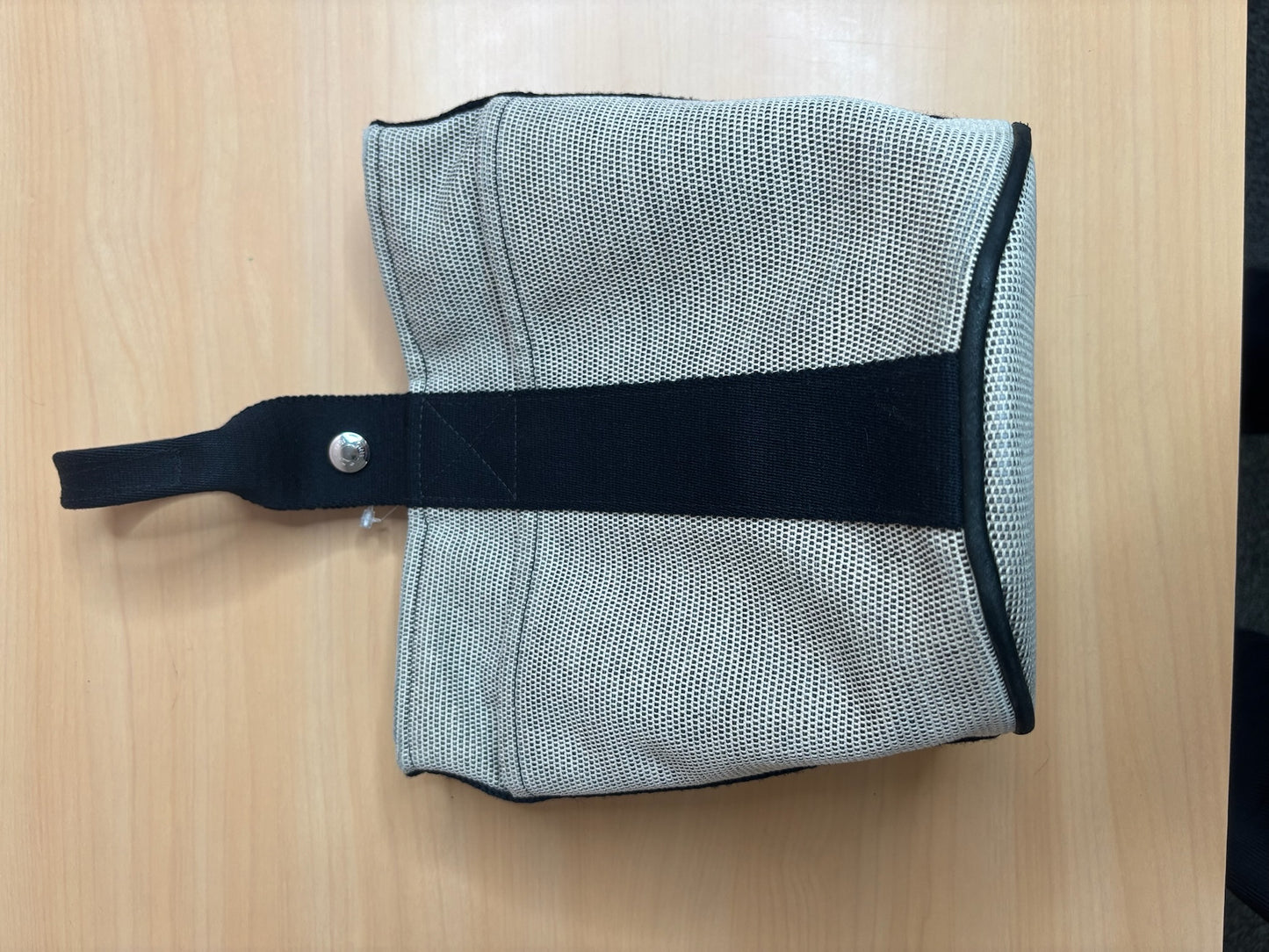 Hermes Toile Saxo PM Bucket Bag
