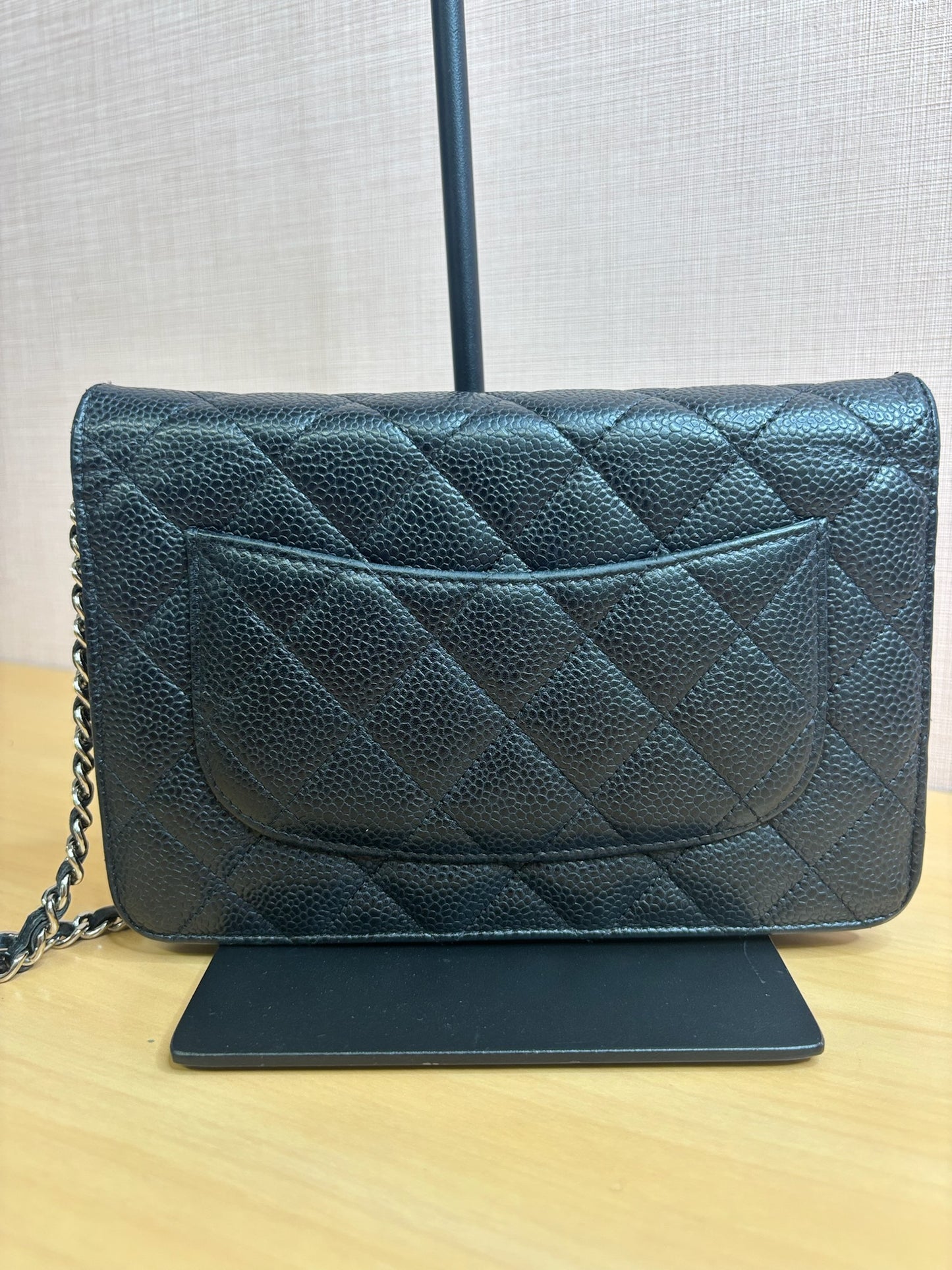 Chanel Caviar Leather Wallet on Chain