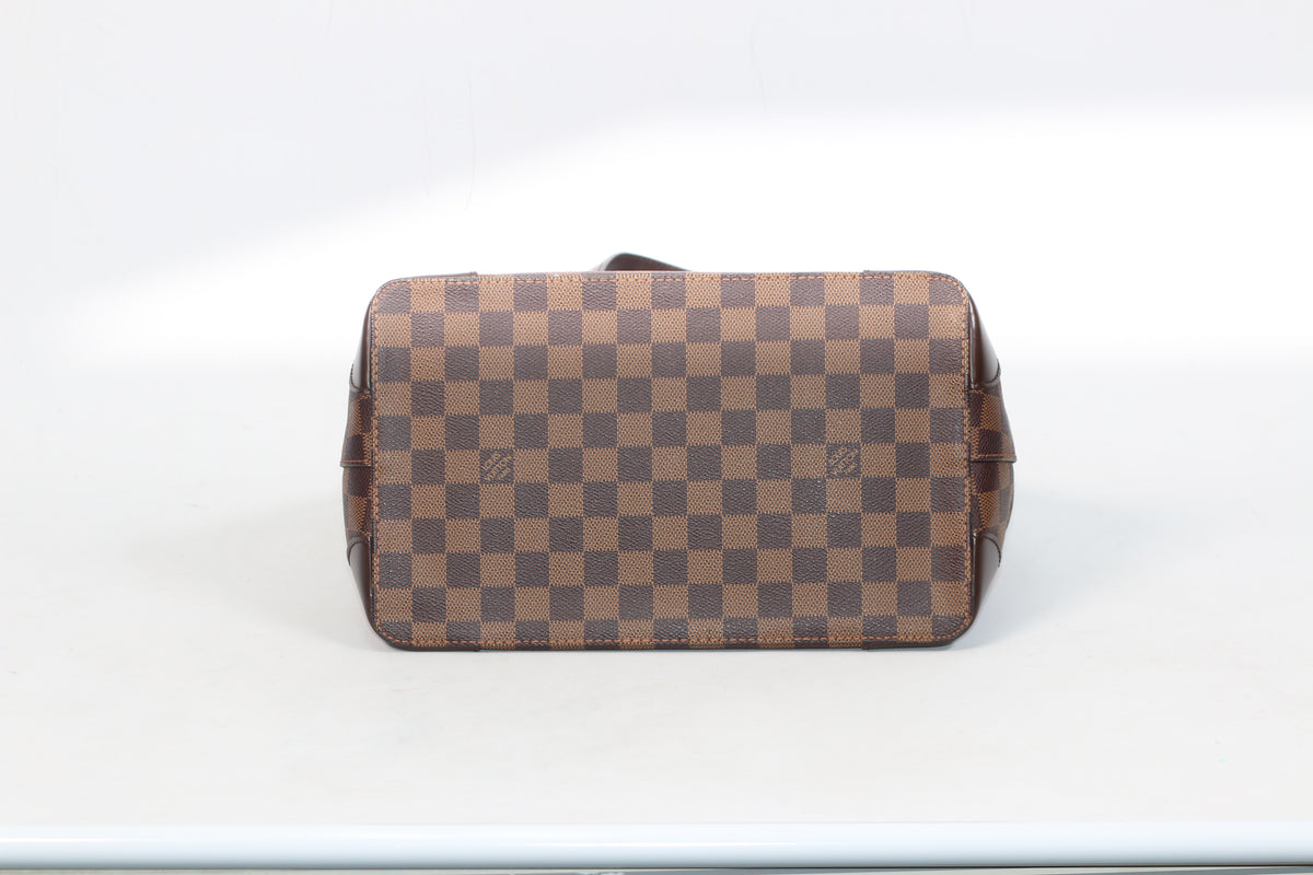 Louis Vuitton Brown PVC Damier Ebene Canvas Hampstead PM Tote Bag N51205