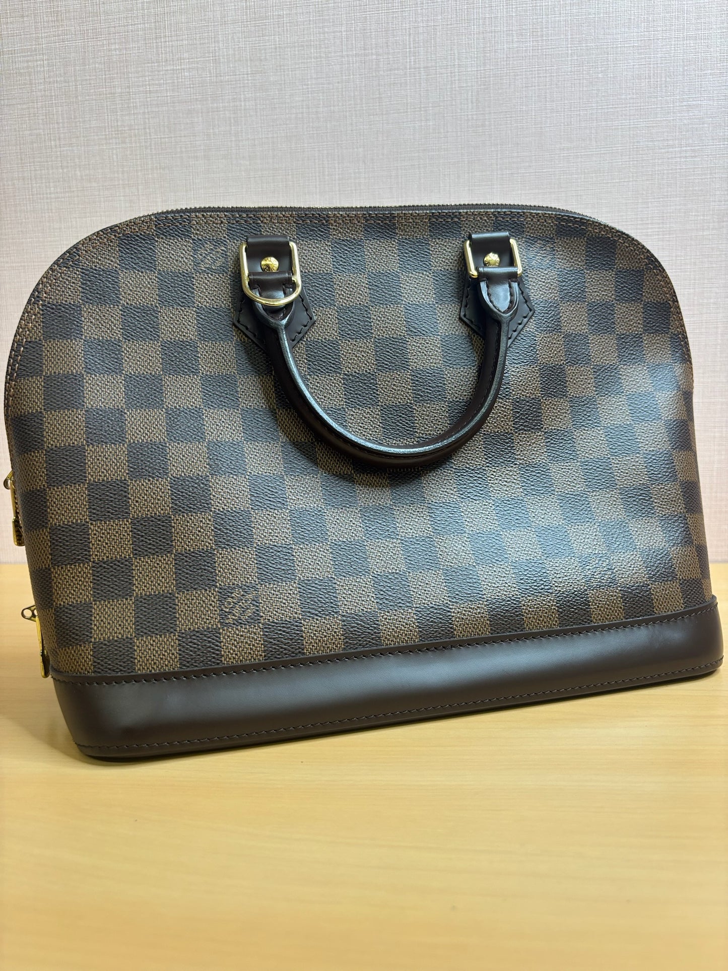 Louis Vuitton Alma in Damier Ebene Canvas
