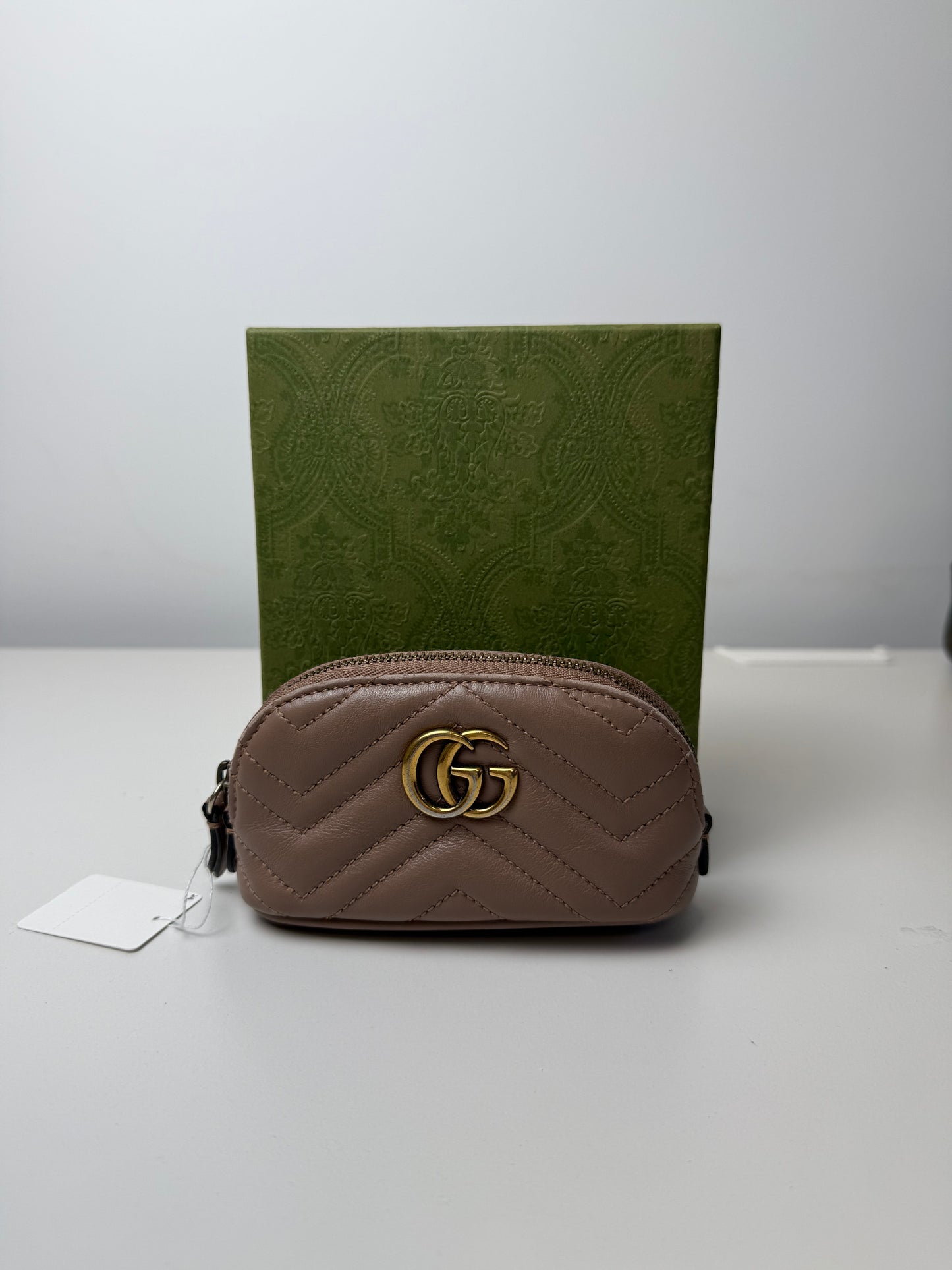 Pre-Owned Gucci GG Marmont Coin Pouch AJ133