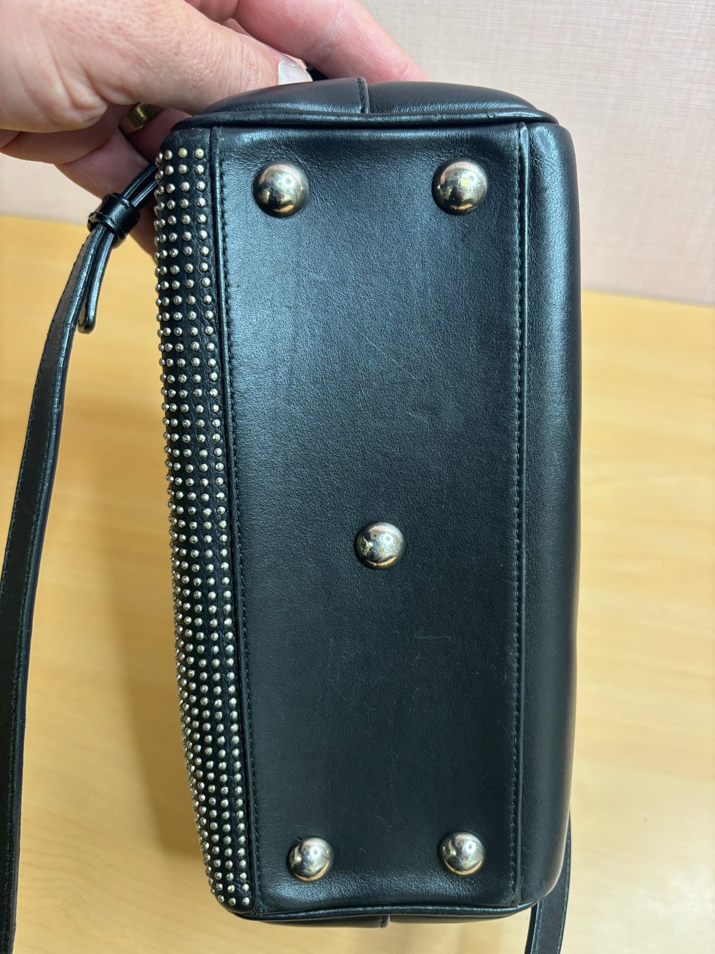 Saint Laurent Studded Baby Duffle Bag