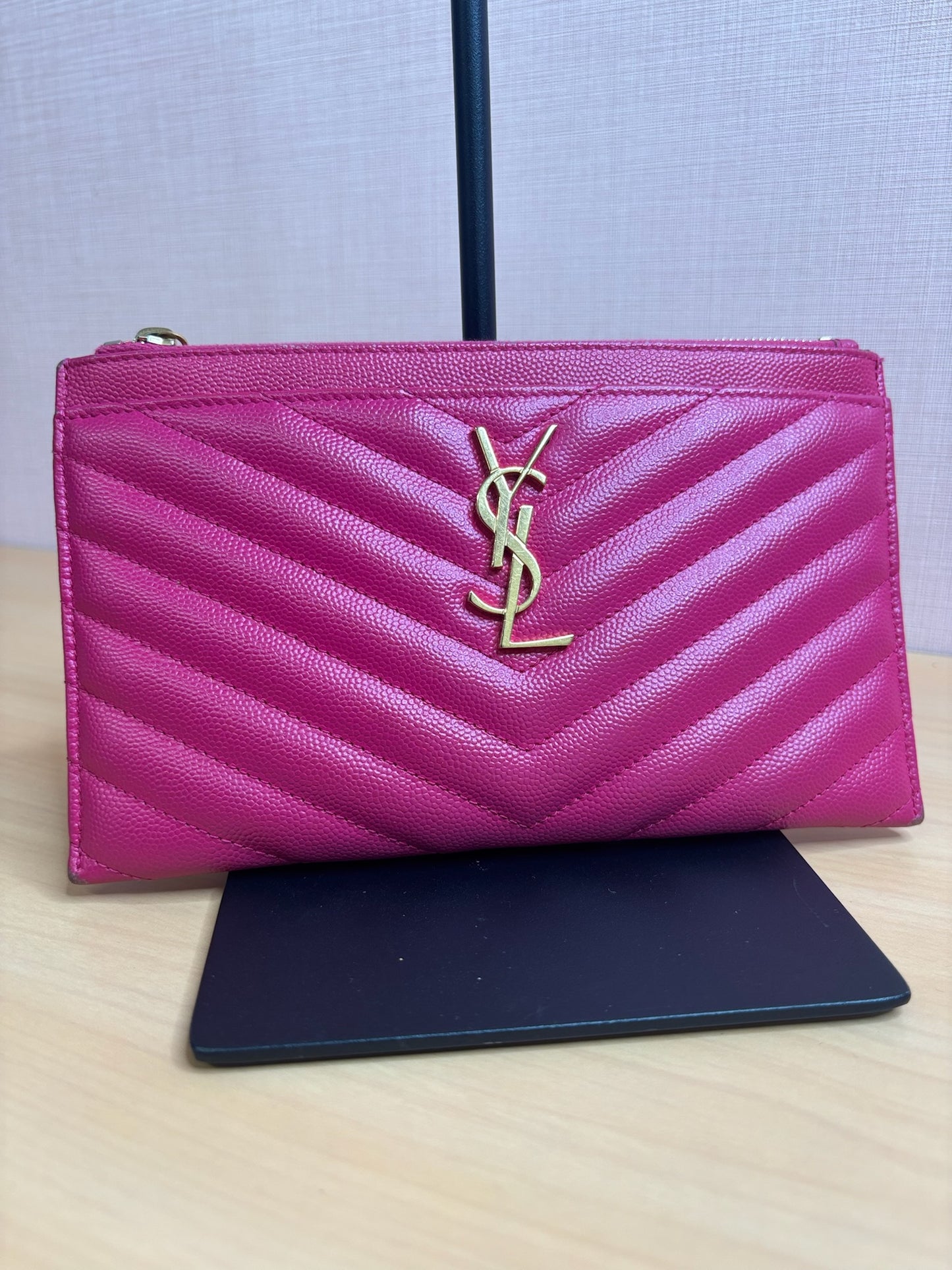 Saint Laurent Monogram Bill Pouch