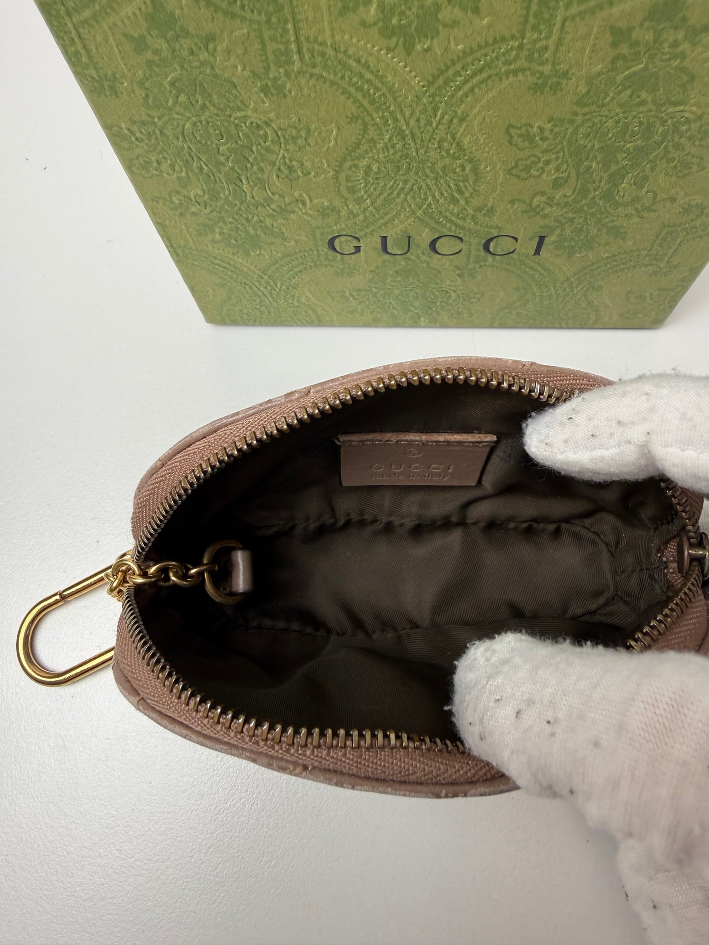 Pre-Owned Gucci GG Marmont Coin Pouch AJ133