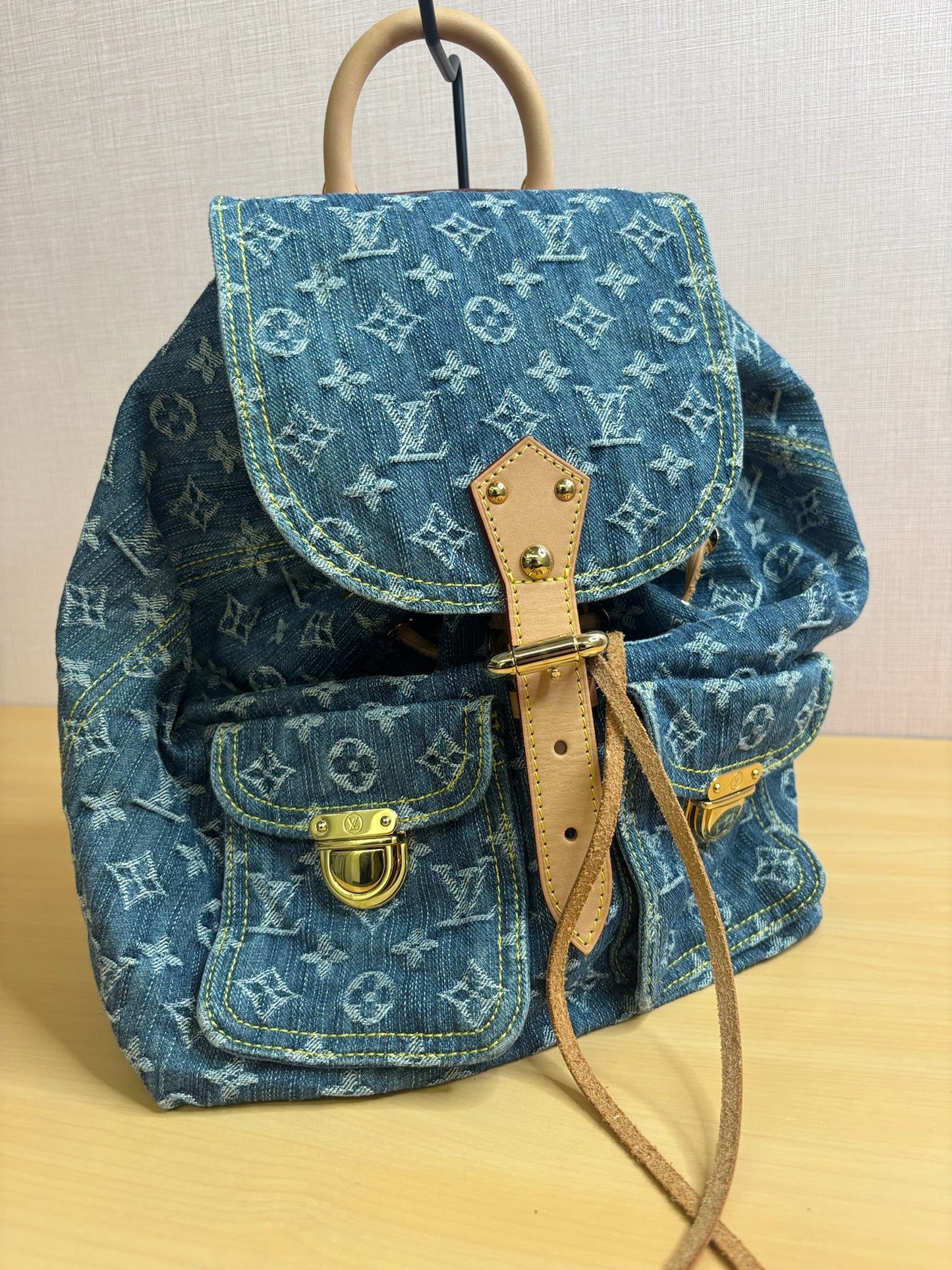 Louis Vuitton Monogram Denim Sac à Dos Backpack
