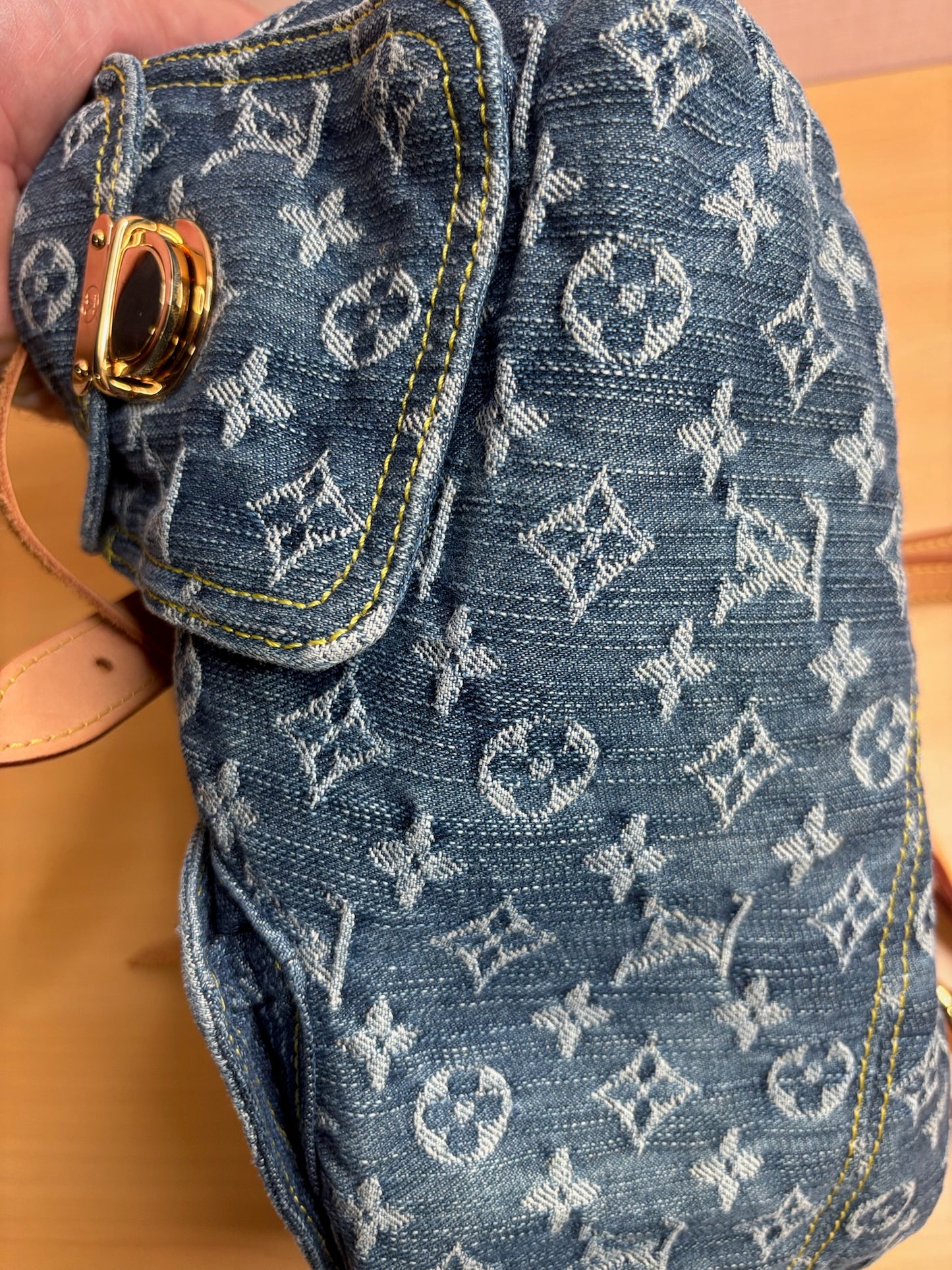 Louis Vuitton Monogram Denim Sac à Dos Backpack