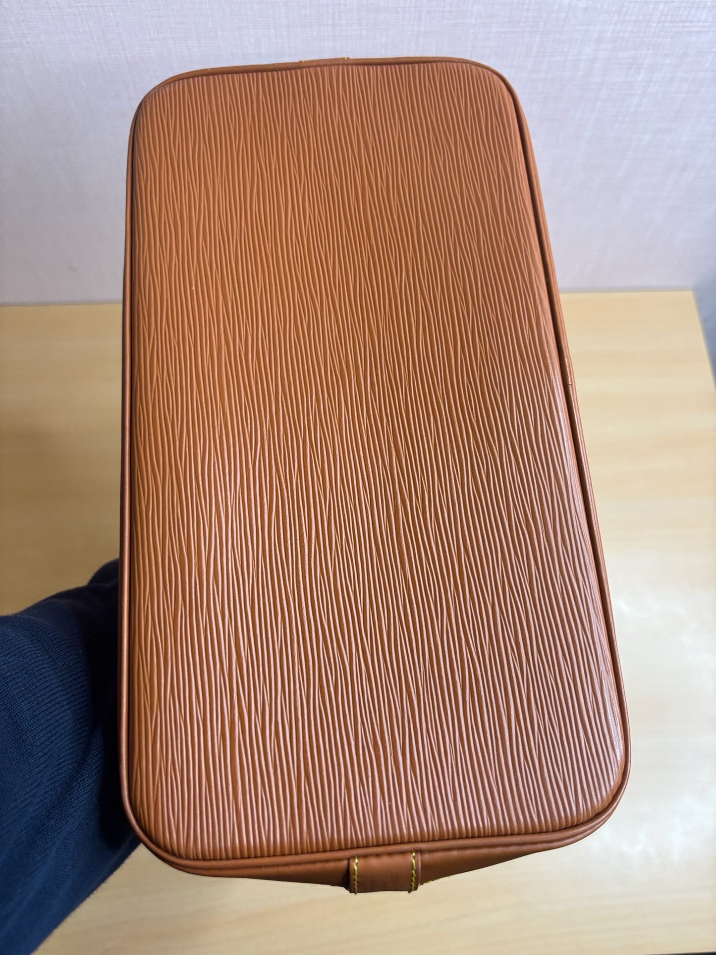Louis Vuitton Alma in Camel Epi Leather