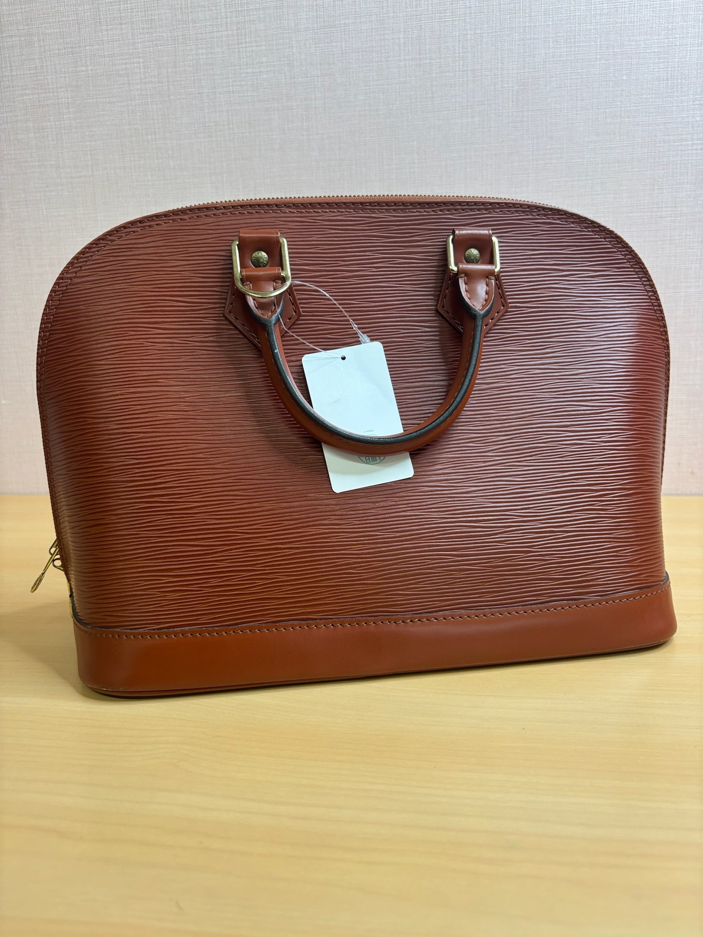 Louis Vuitton Alma in Brown Epi Leather
