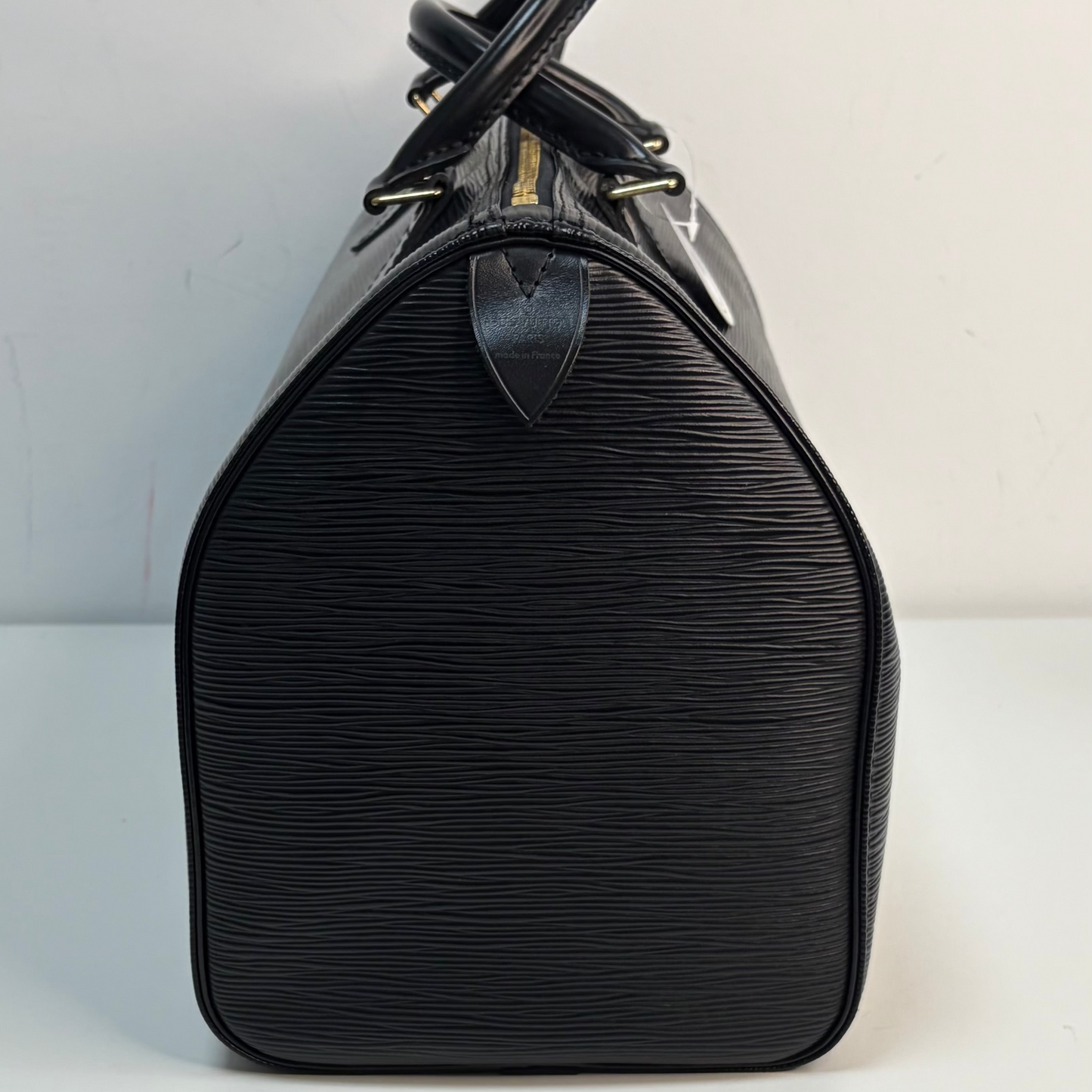 Louis Vuitton Black Epi Speedy 30
