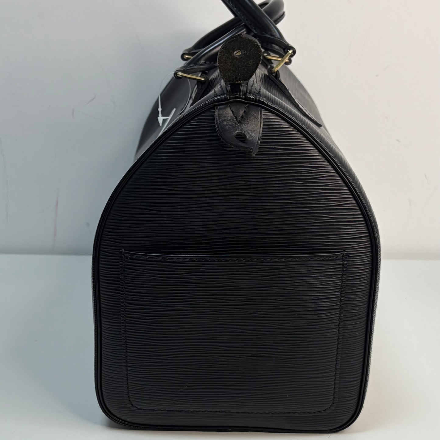 Louis Vuitton Black Epi Speedy 30