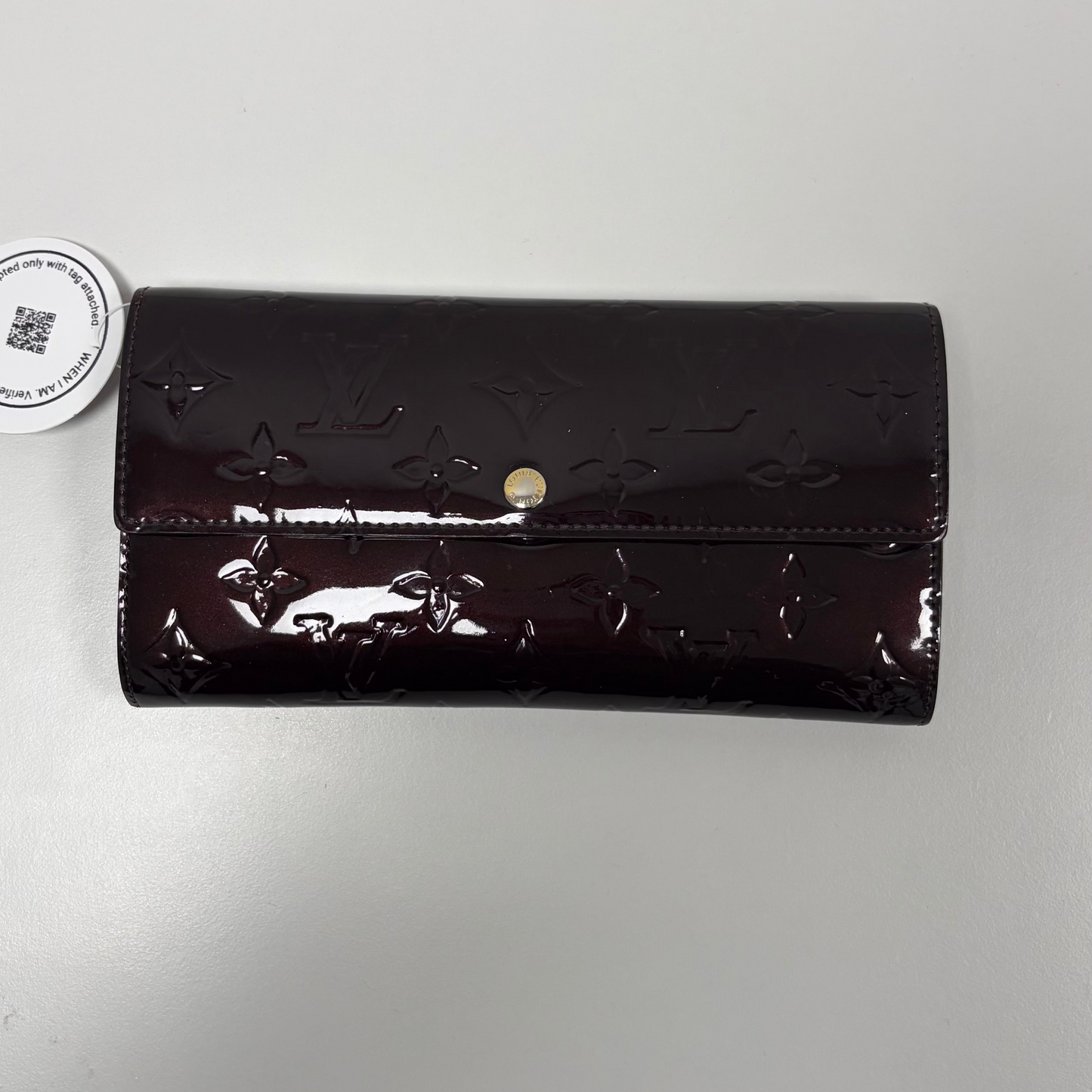 Louis Vuitton Amarante Monogram Vernis Sarah