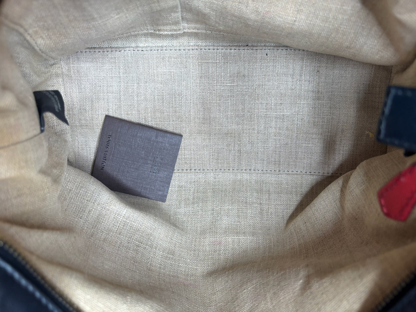 Fendi Pequin Canvas & Leather Tote Bag