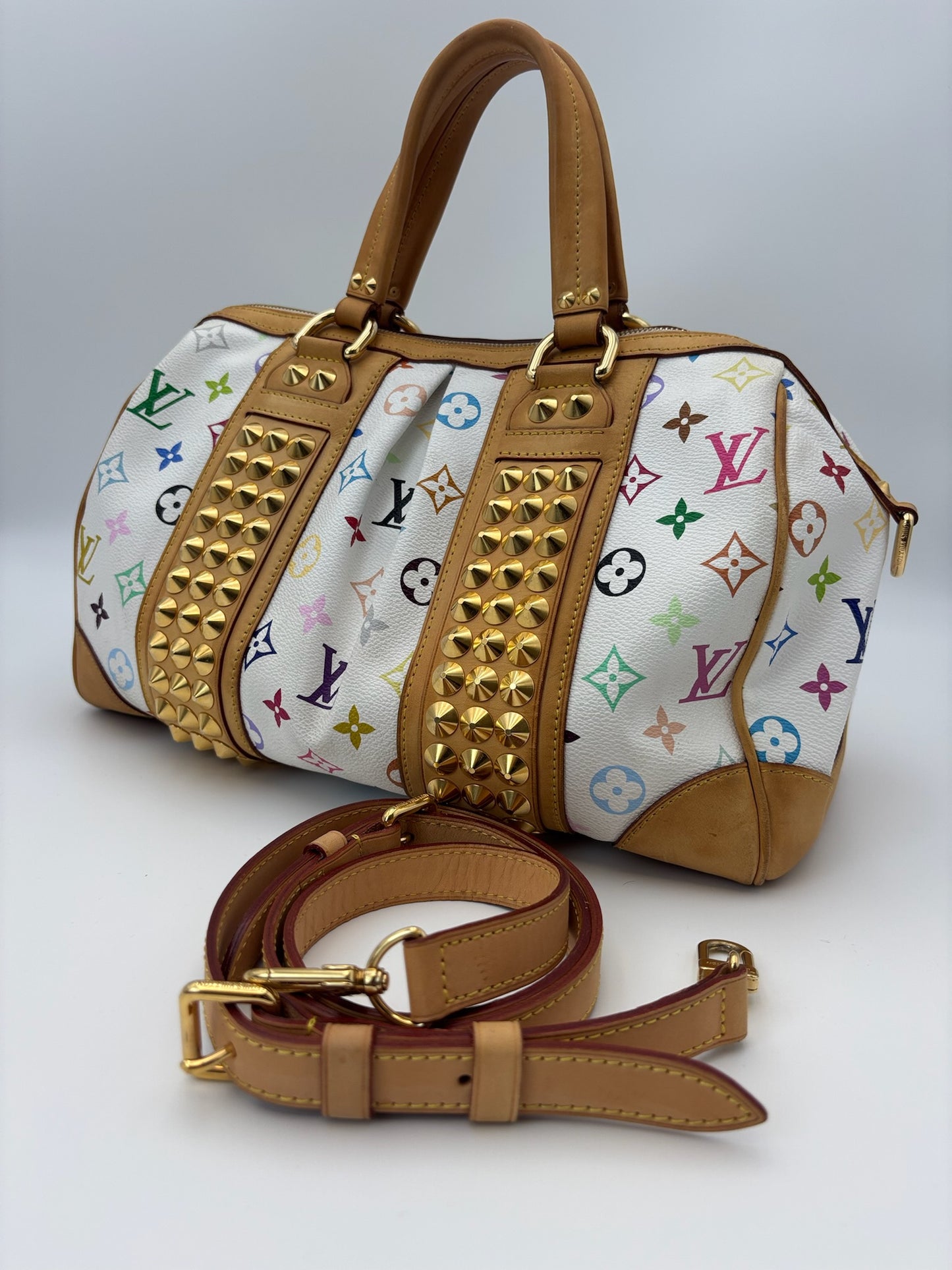 Louis Vuitton x Takashi Murakami Courtney MM Bag