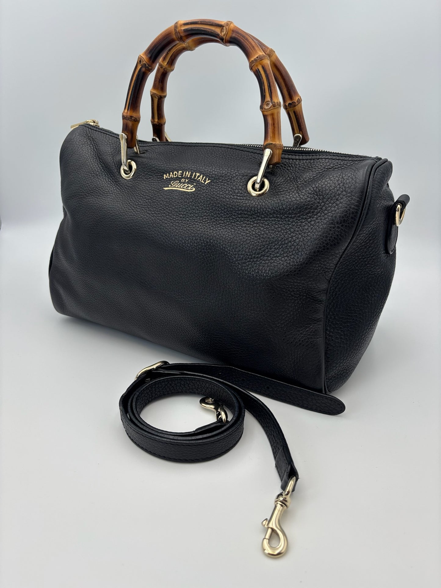 Gucci Bamboo Shopper Boston Bag