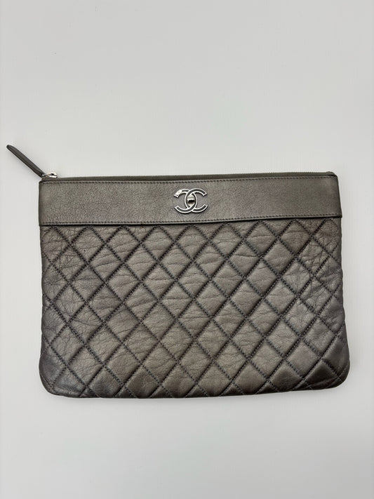 Chanel Mademoiselle O Case Clutch