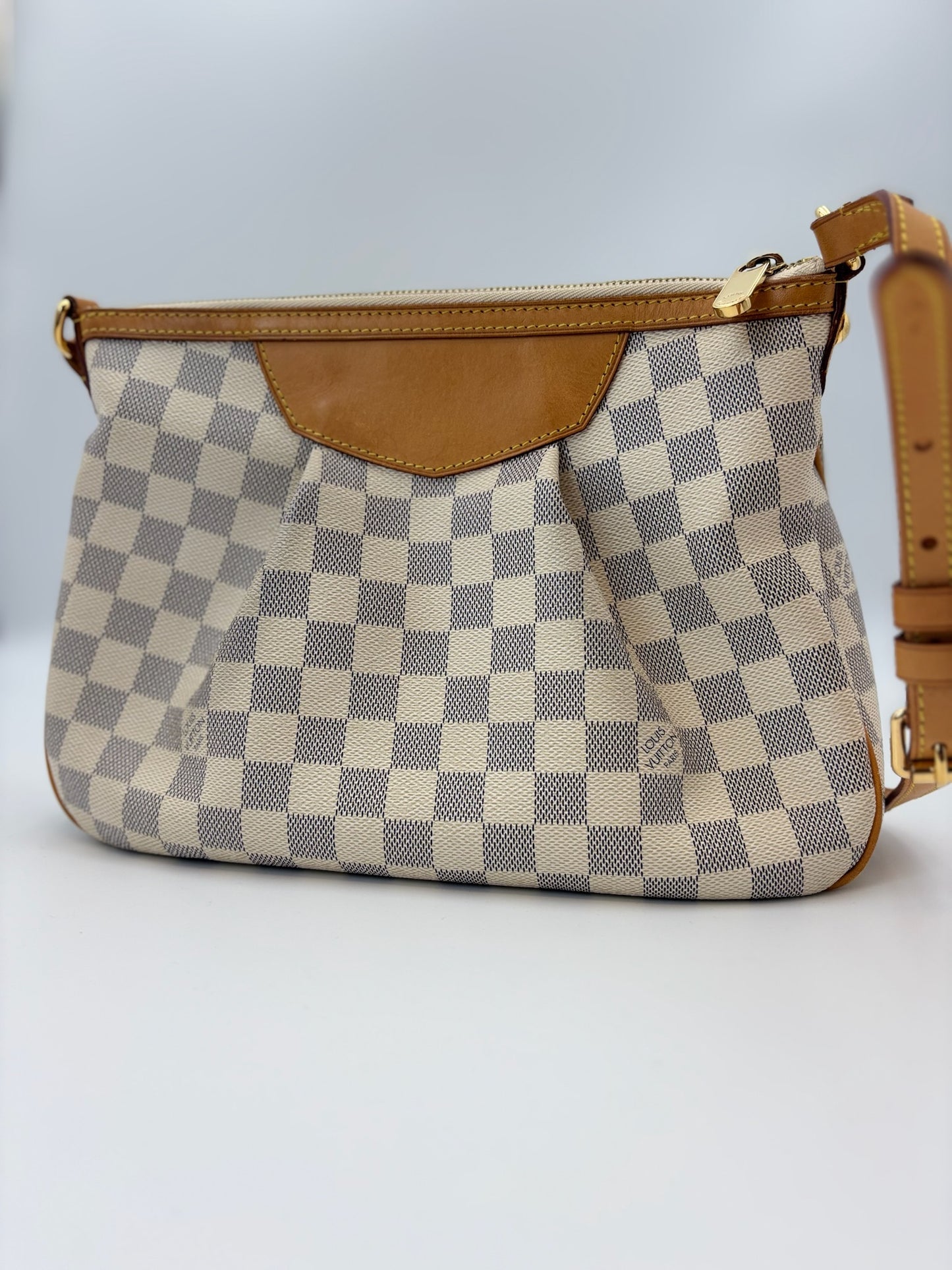 Louis Vuitton Damier Azur Siracusa PM Bag