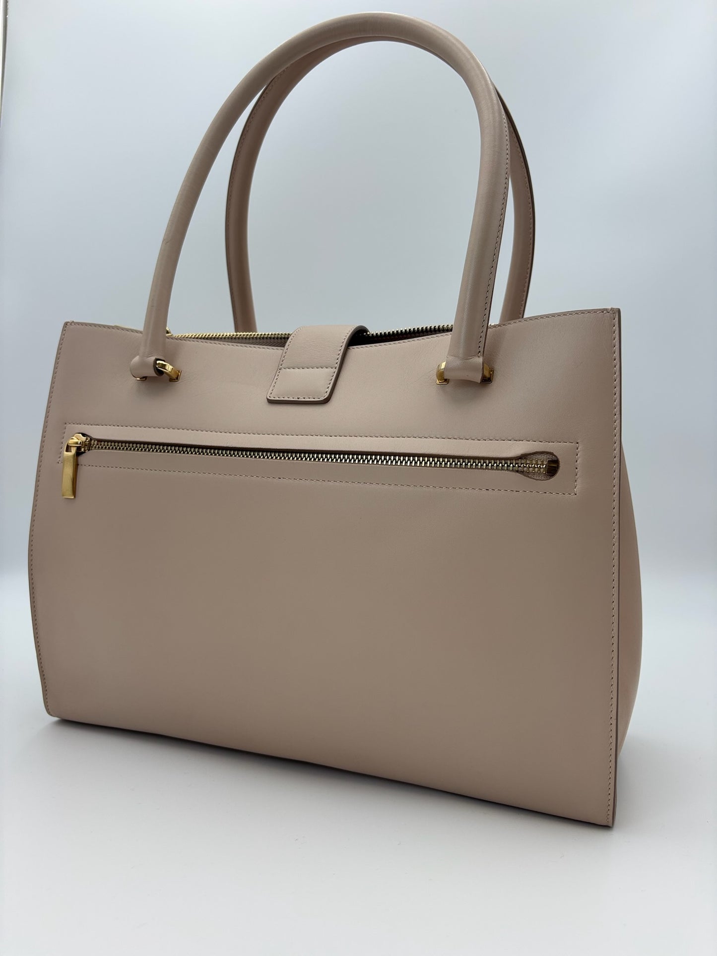 Salvatore Ferragamo Marlene Leather Tote Bag