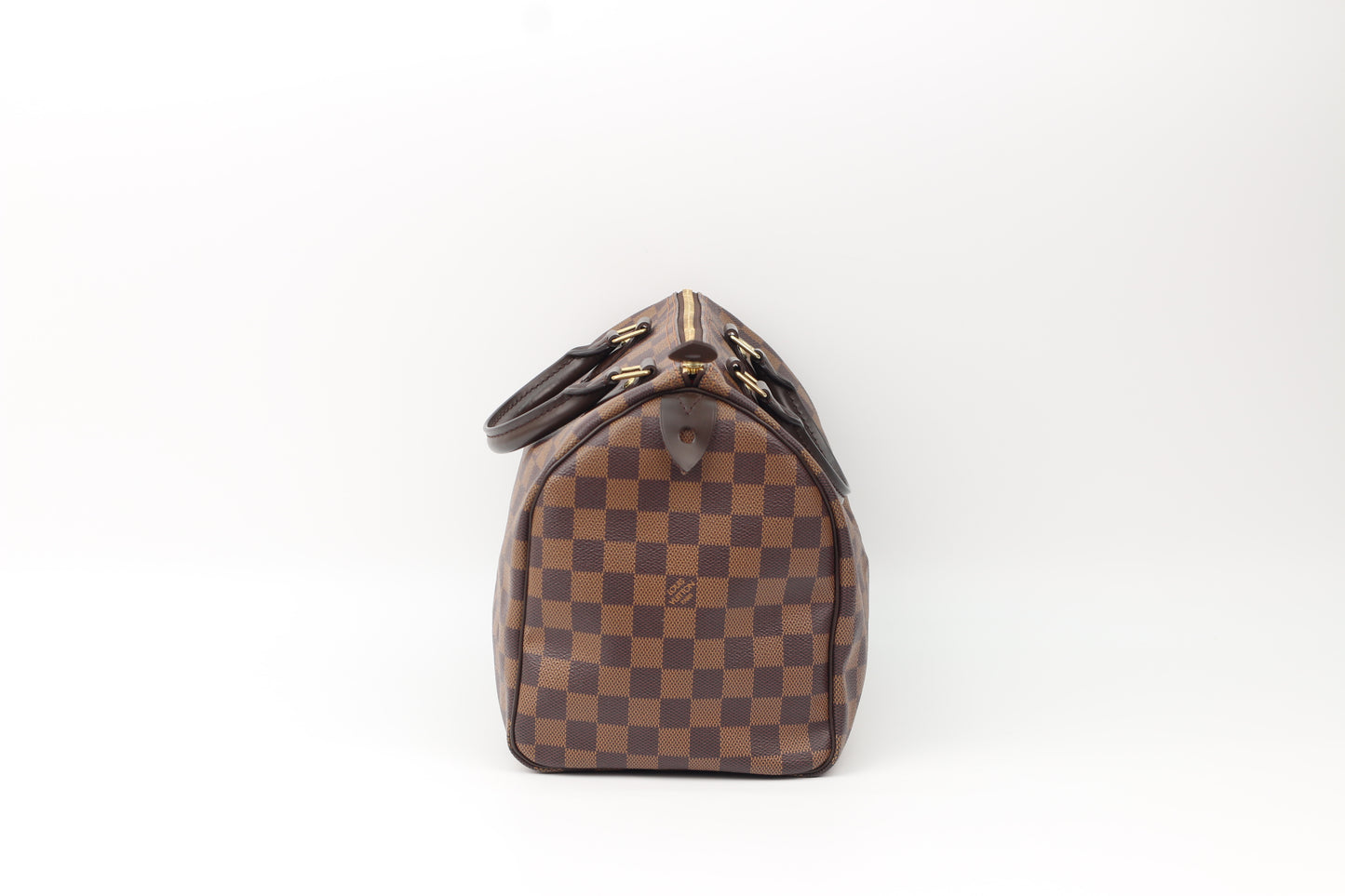 Louis Vuitton PVC Damier Ebene Canvas Speedy 30 Tote Bag N41364 (V1288201HC)